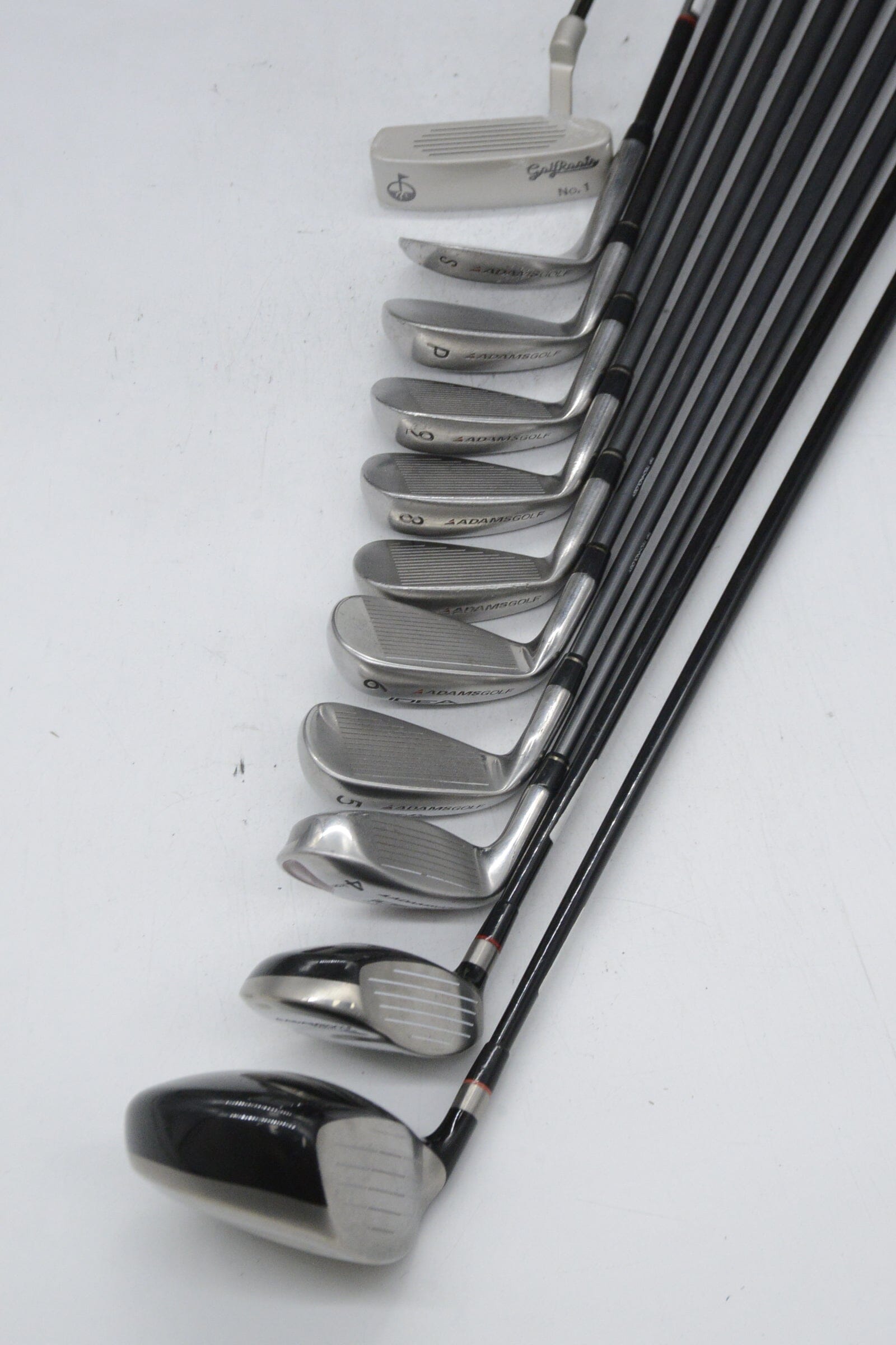 Adams Idea A2OS Mixed Full Set R Flex Std Length Golf Clubs GolfRoots 