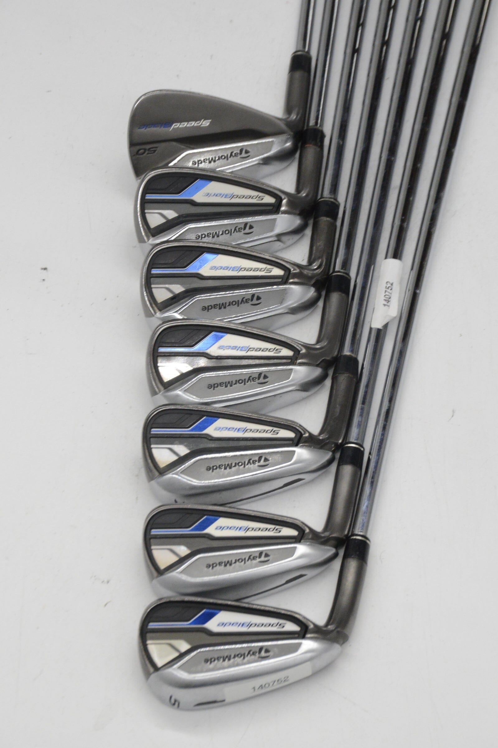 Lefty TaylorMade Speedblade 5-AW Iron Set S Flex +1" Golf Clubs GolfRoots 
