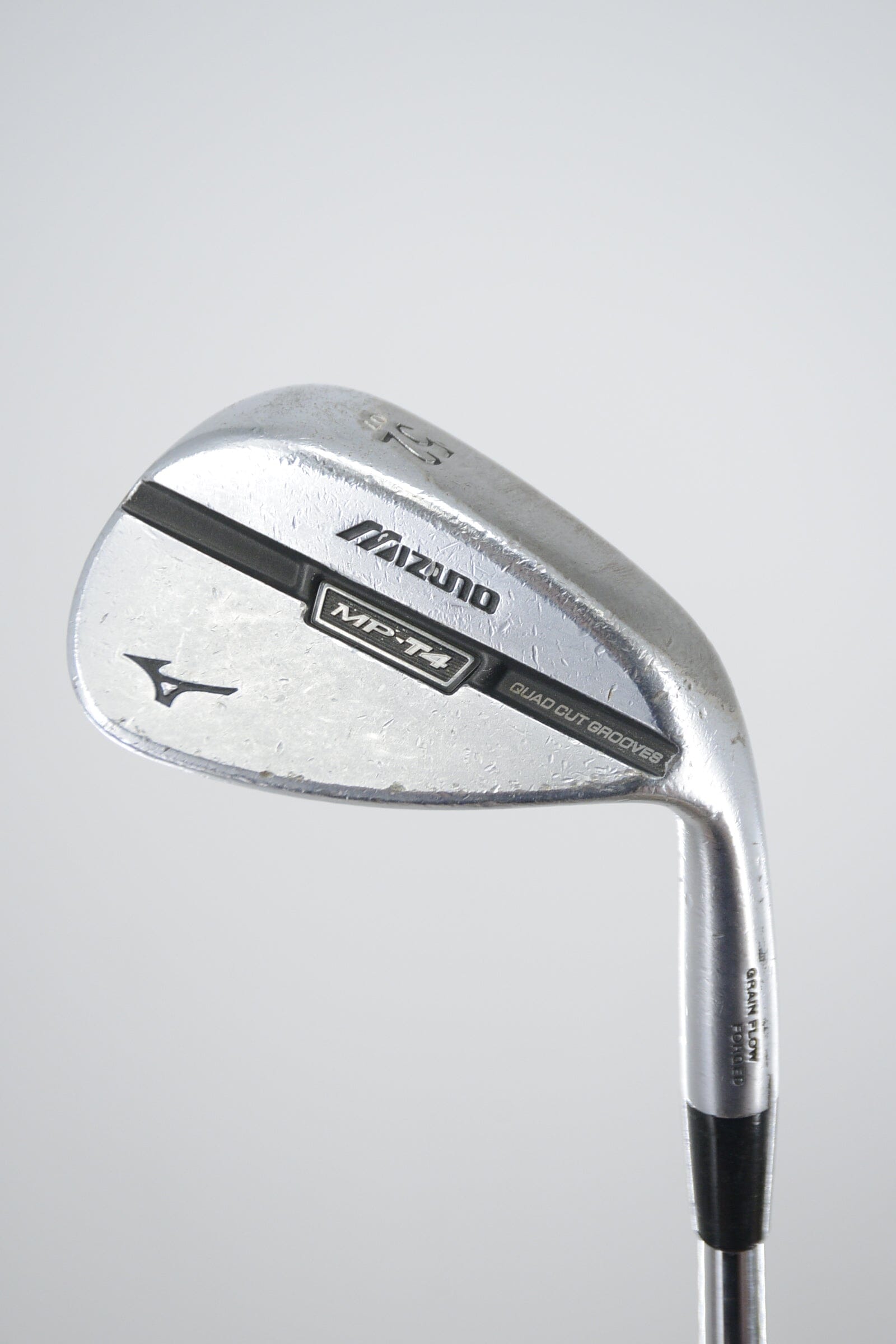Mizuno MP-T4 White Satin Chrome 52 Degree Wedge Wedge Flex 35" Golf Clubs GolfRoots 