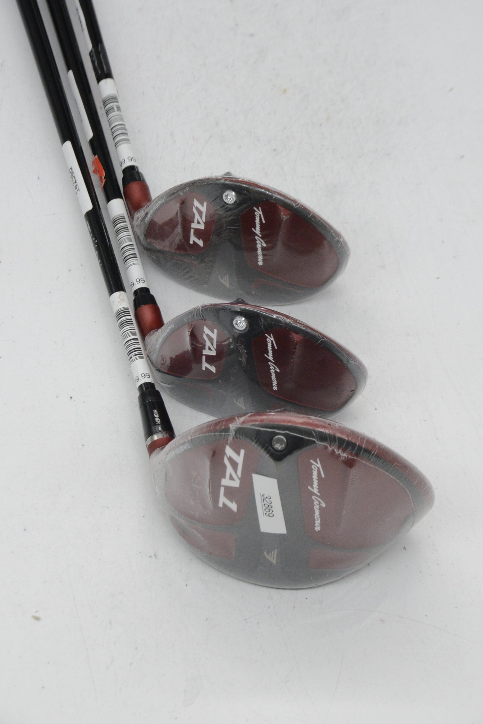 NEW Tommy Armour Ta1 D, 3W, 5W Wood Set S Flex Golf Clubs GolfRoots 