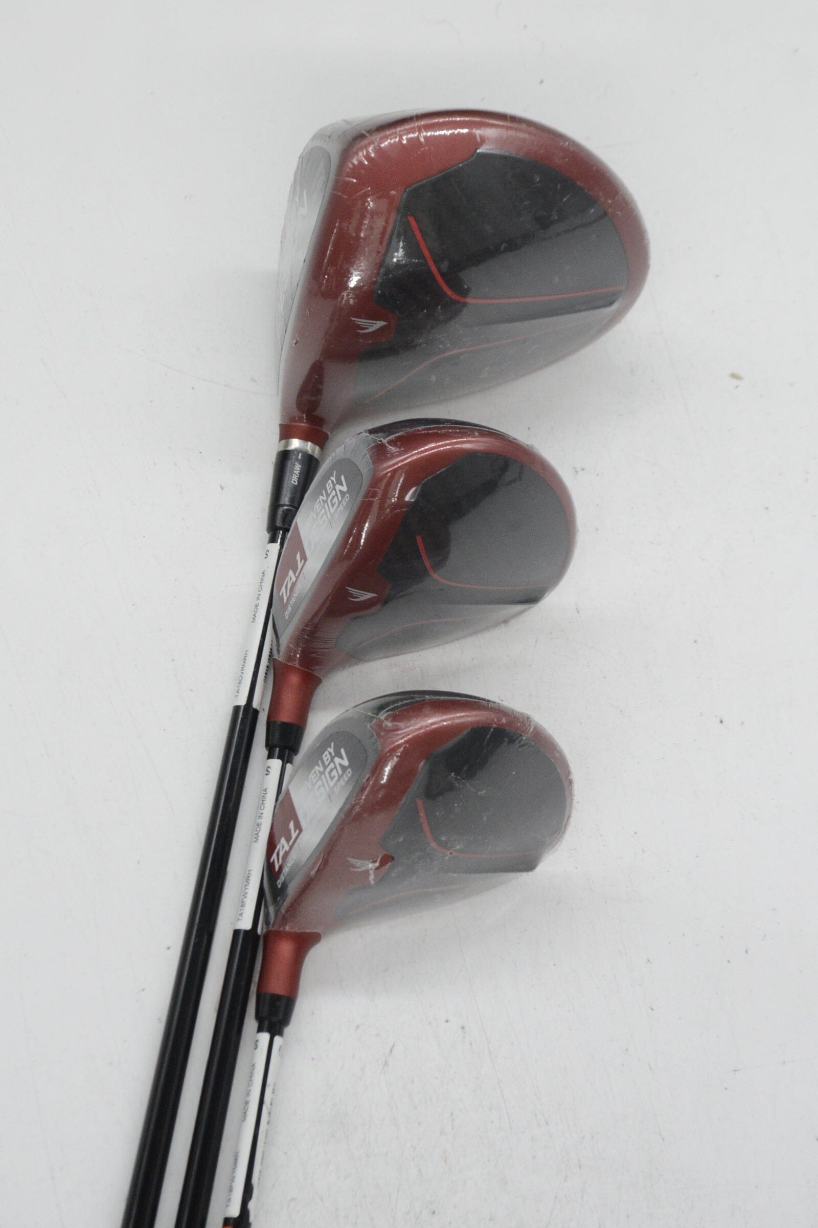 NEW Tommy Armour Ta1 D, 3W, 5W Wood Set S Flex Golf Clubs GolfRoots 
