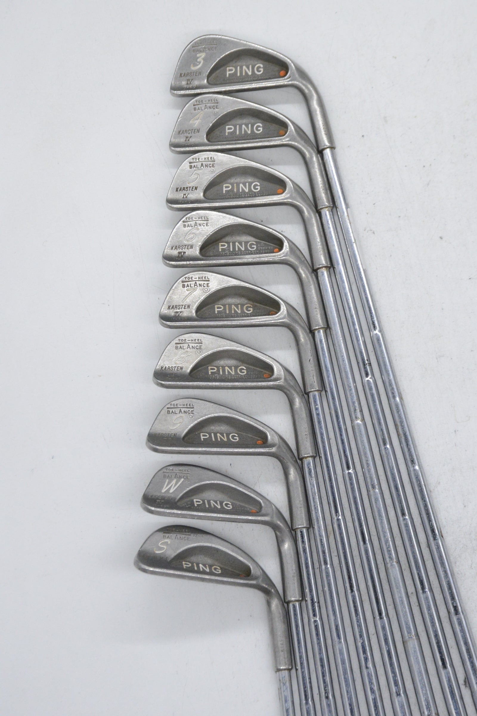 Ping Karsten IV 3-PW, SW Iron Set S Flex -1.25"