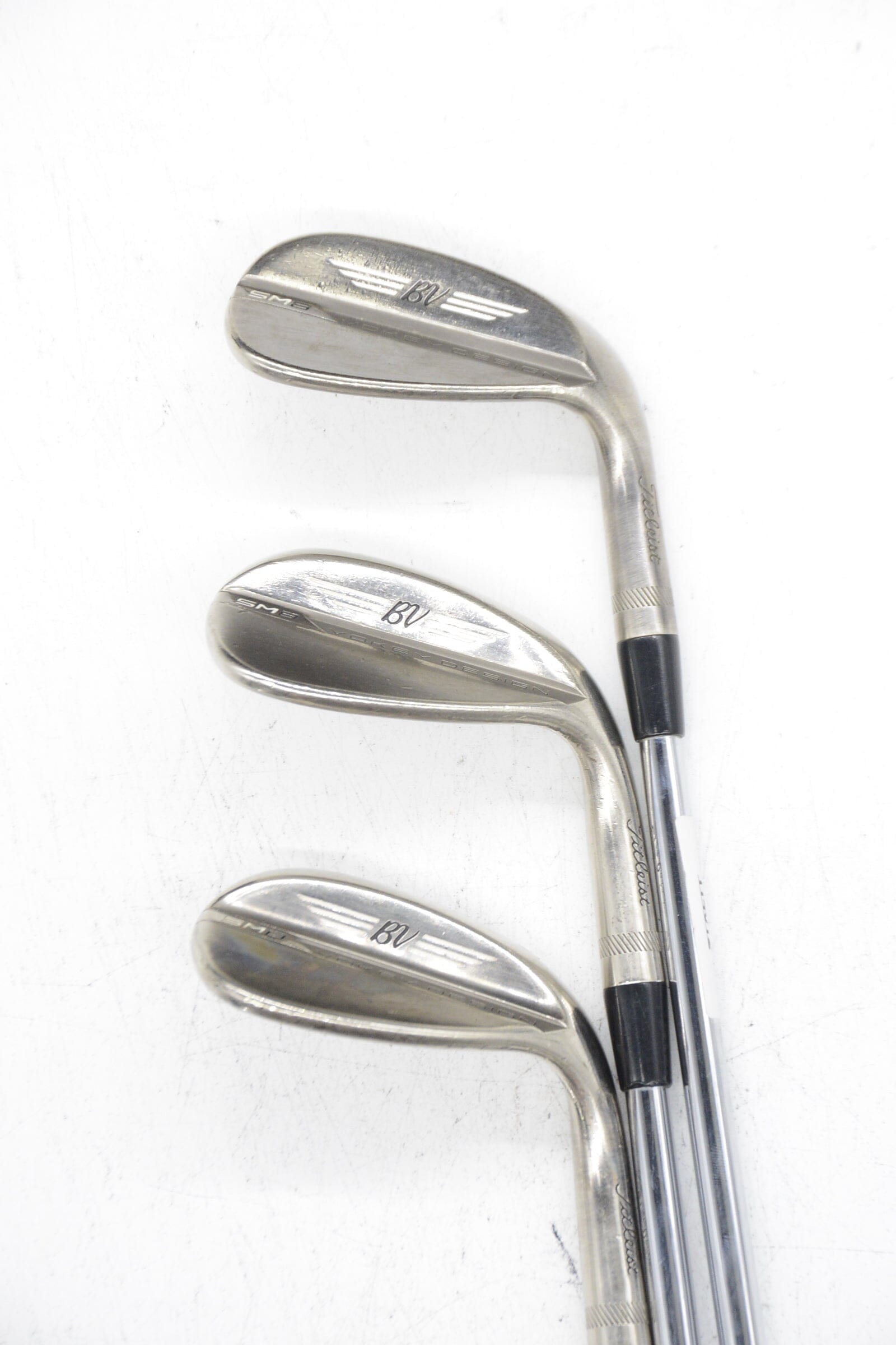 Titleist Vokey SM8 Brushed Steel 50, 54, 58 Degree Wedge Set Wedge Flex Golf Clubs GolfRoots 