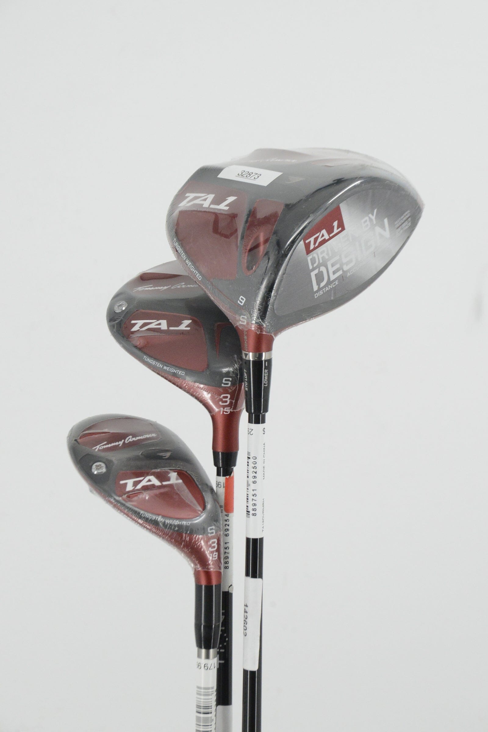 NEW Tommy Armour Ta1 D, 3W, 3H Wood Set S Flex Golf Clubs GolfRoots 