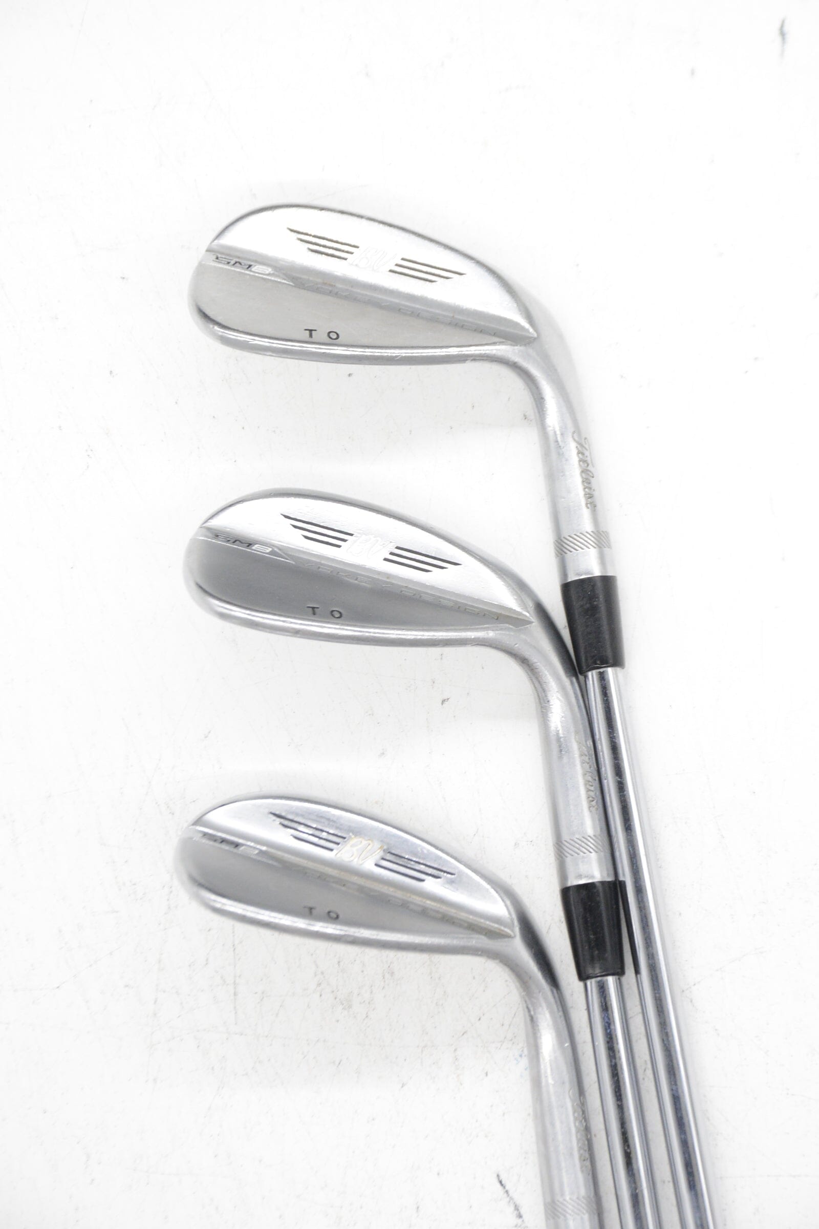 Titleist Vokey SM8 Tour Chrome 50, 54, 60 Degree Wedge Set Wedge Flex Golf Clubs GolfRoots 
