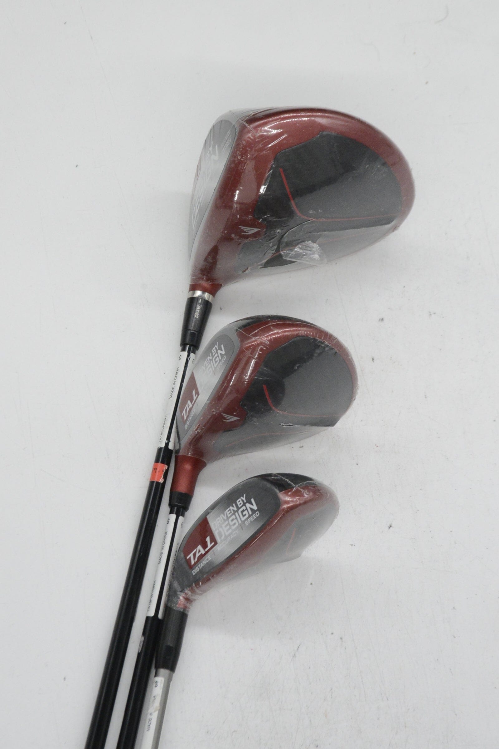 NEW Tommy Armour Ta1 D, 3W, 3H Wood Set S Flex Golf Clubs GolfRoots 