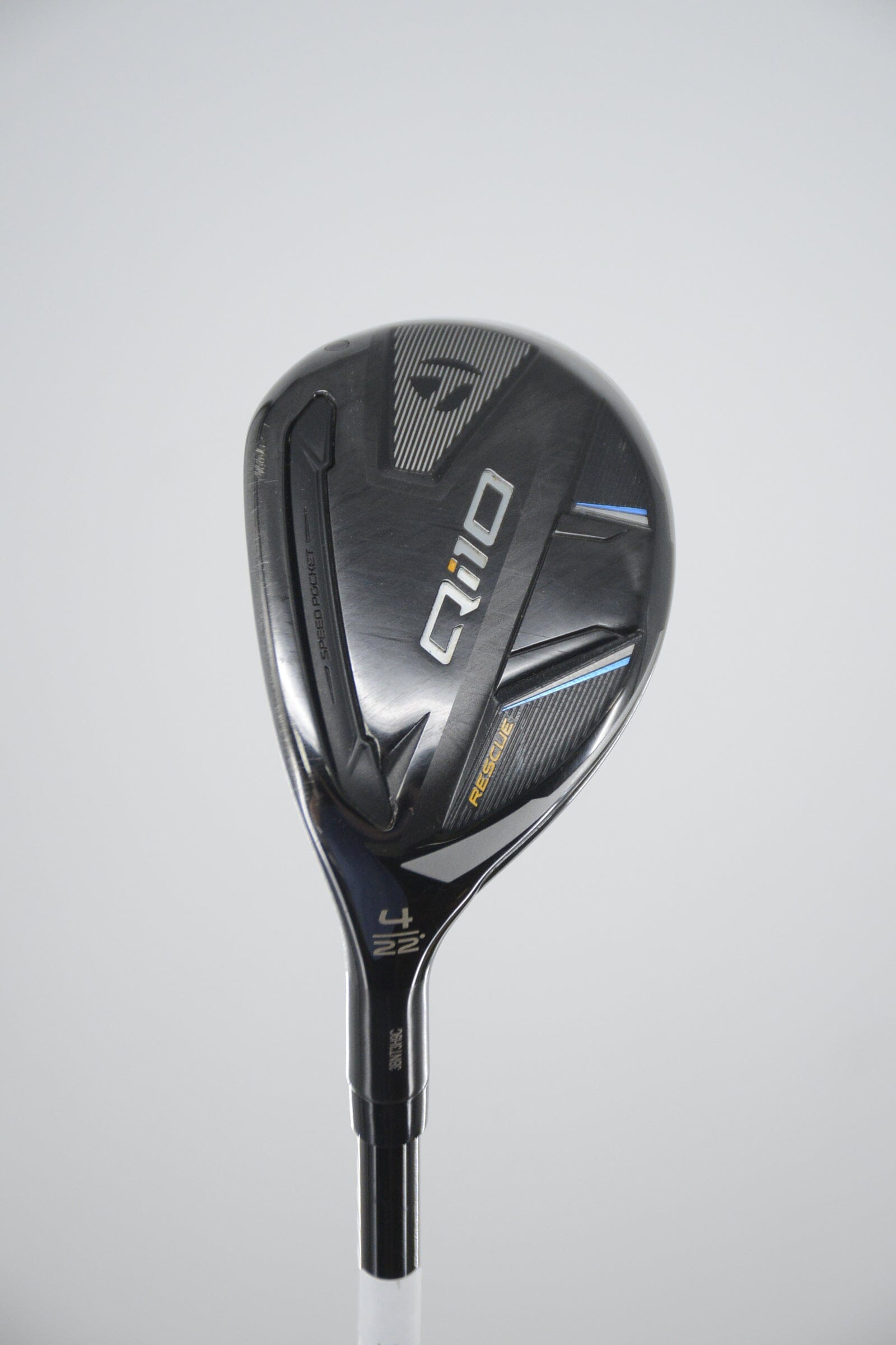TaylorMade Qi10 Rescue 4番 22度 ユーティリティ Lefty TaylorMade Qi10 Rescue 4 Hybrid R Flex 40.25