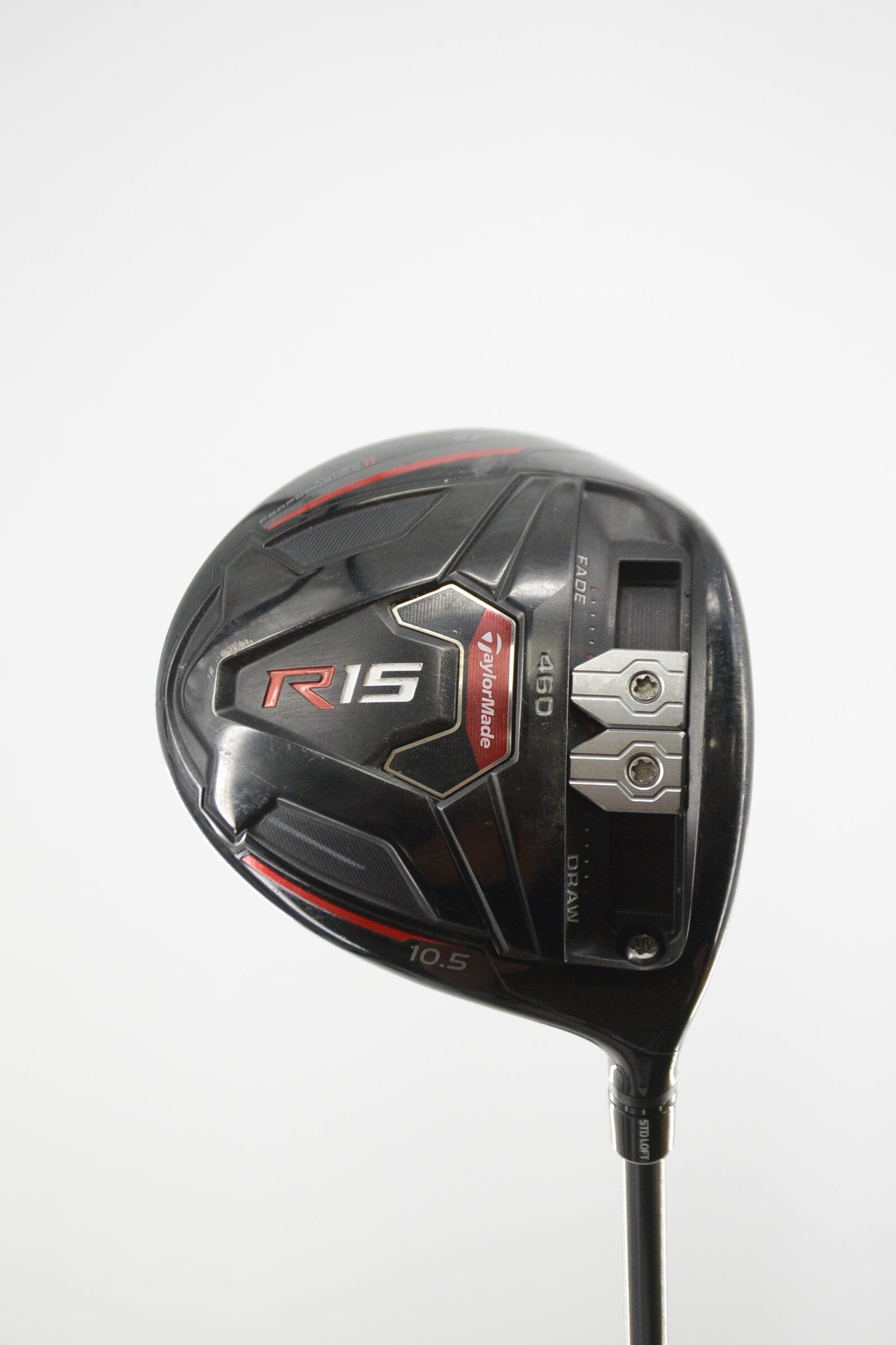 TaylorMade R15 Black TP 10.5 Degree Driver R Flex 45.25" Golf Clubs GolfRoots 