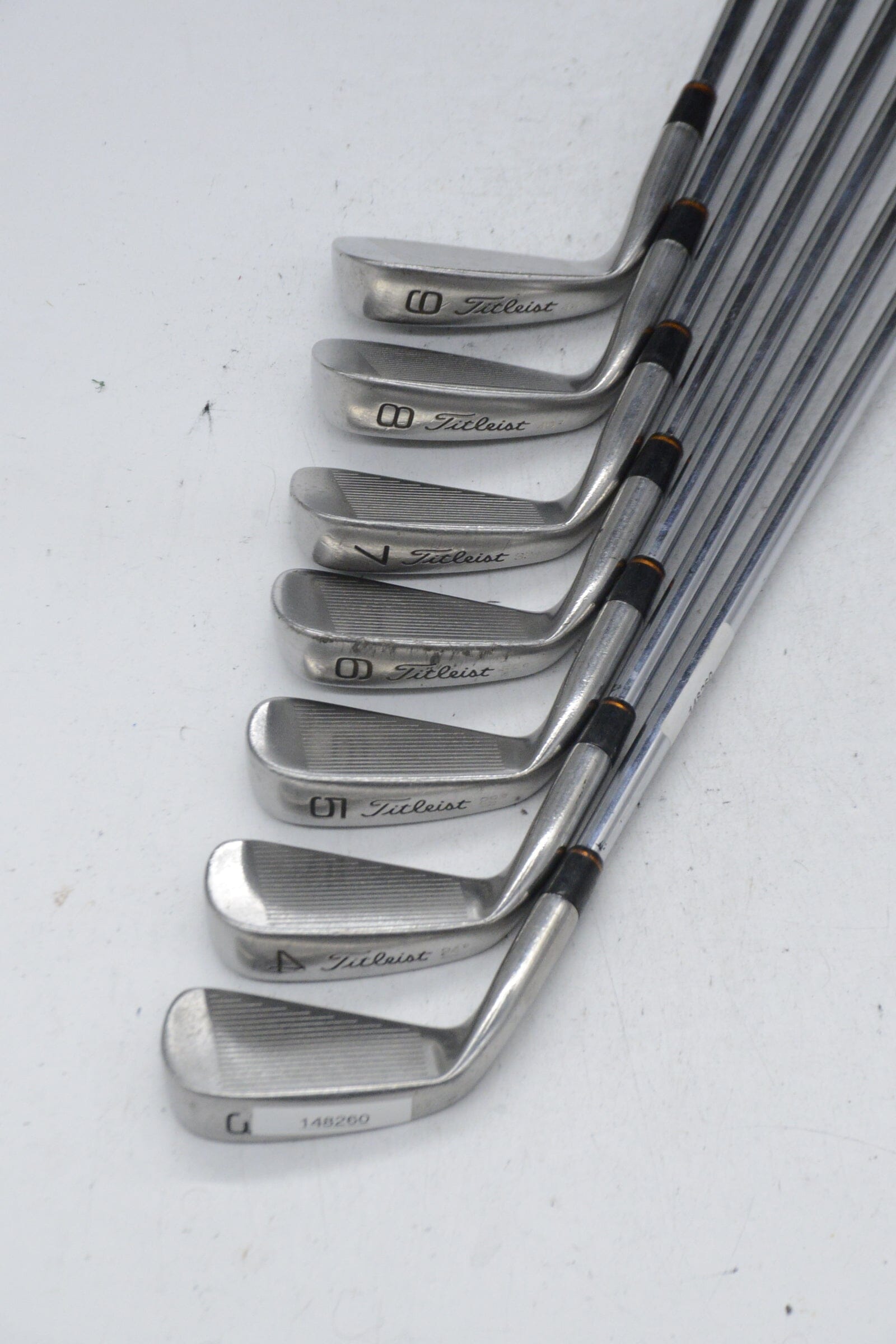 Titleist DCI Black 3-9 Iron Set S Flex +0.25" Golf Clubs GolfRoots 