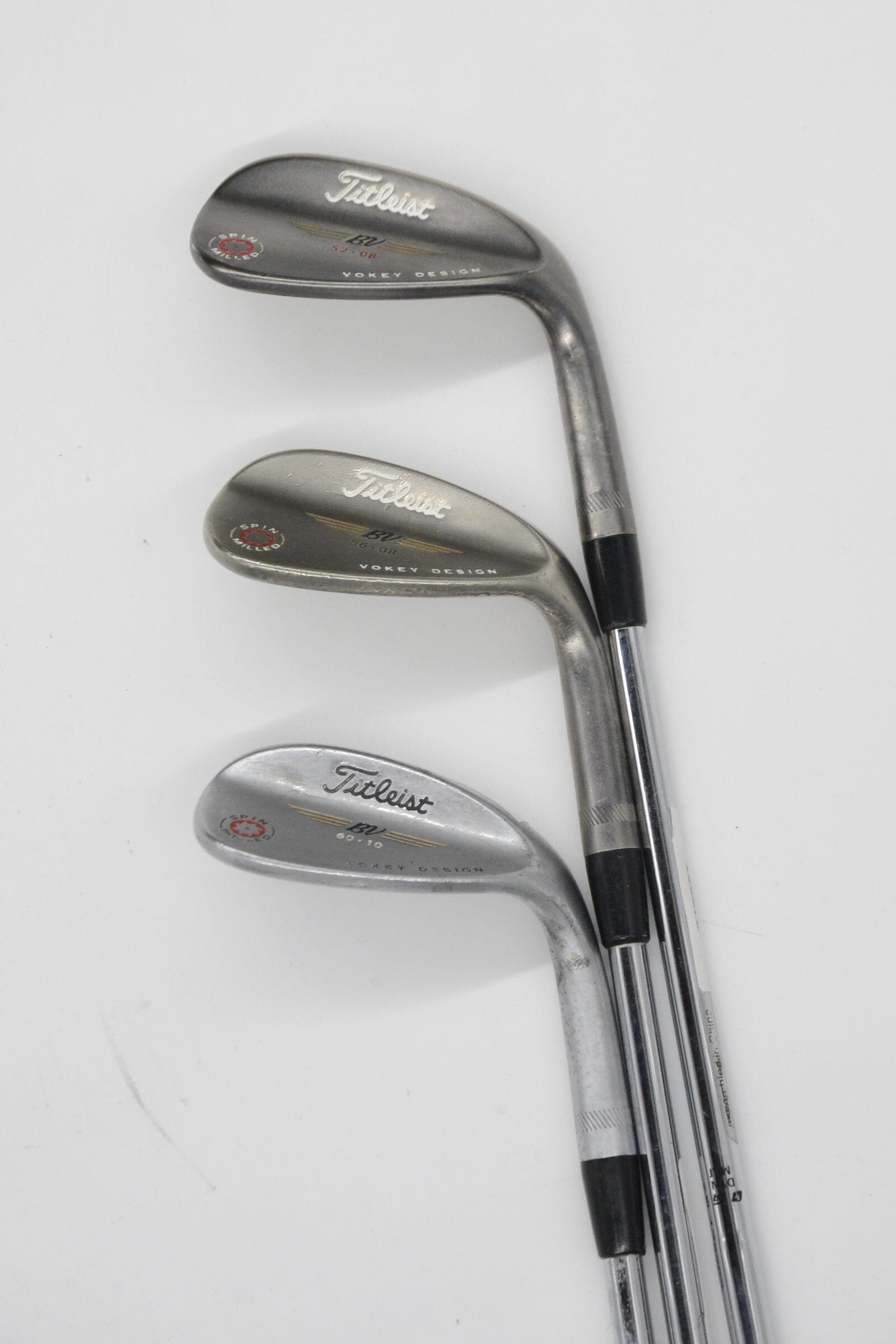 Titleist Vokey Spin Milled 52, 56, 60 Degree Wedge Set Wedge Flex