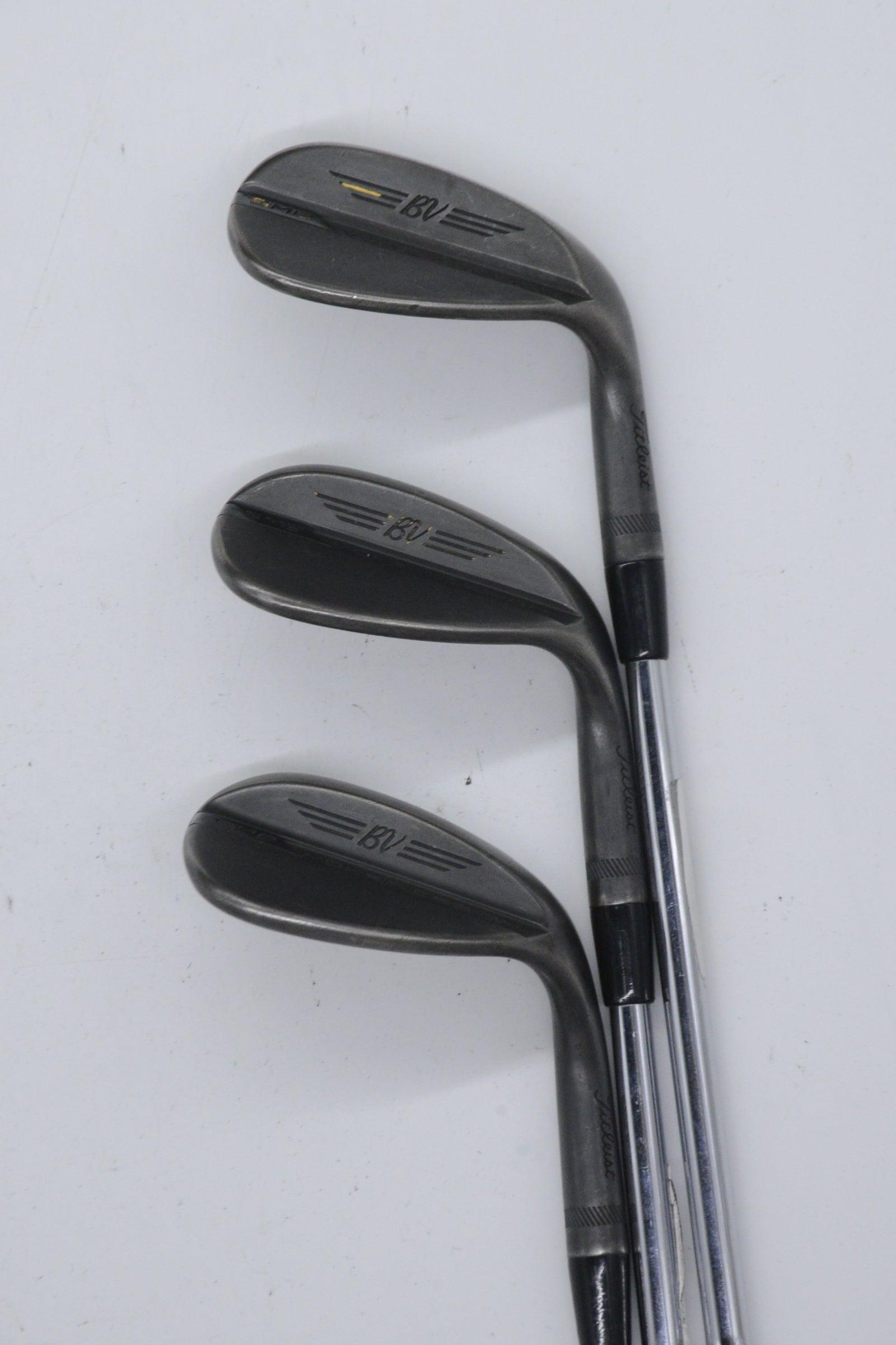 Titleist Vokey SM8 Jet Black 52, 56, 60 Degree Wedge Set Wedge Flex