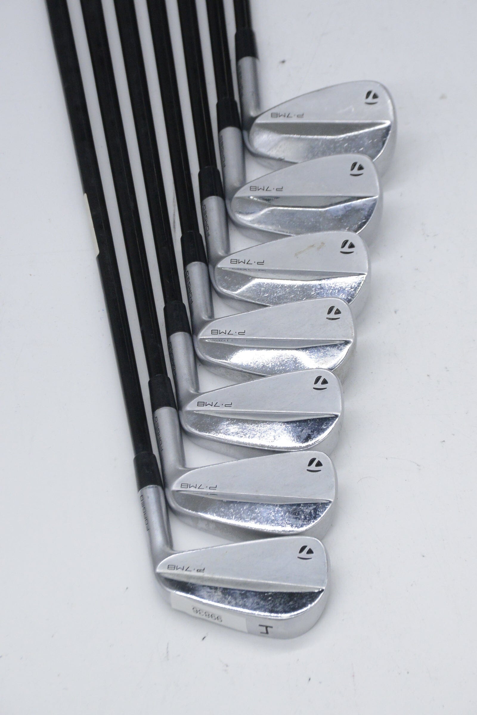 TaylorMade P7MB 2023 4-PW Iron Set TX Flex -0.75" Golf Clubs GolfRoots 