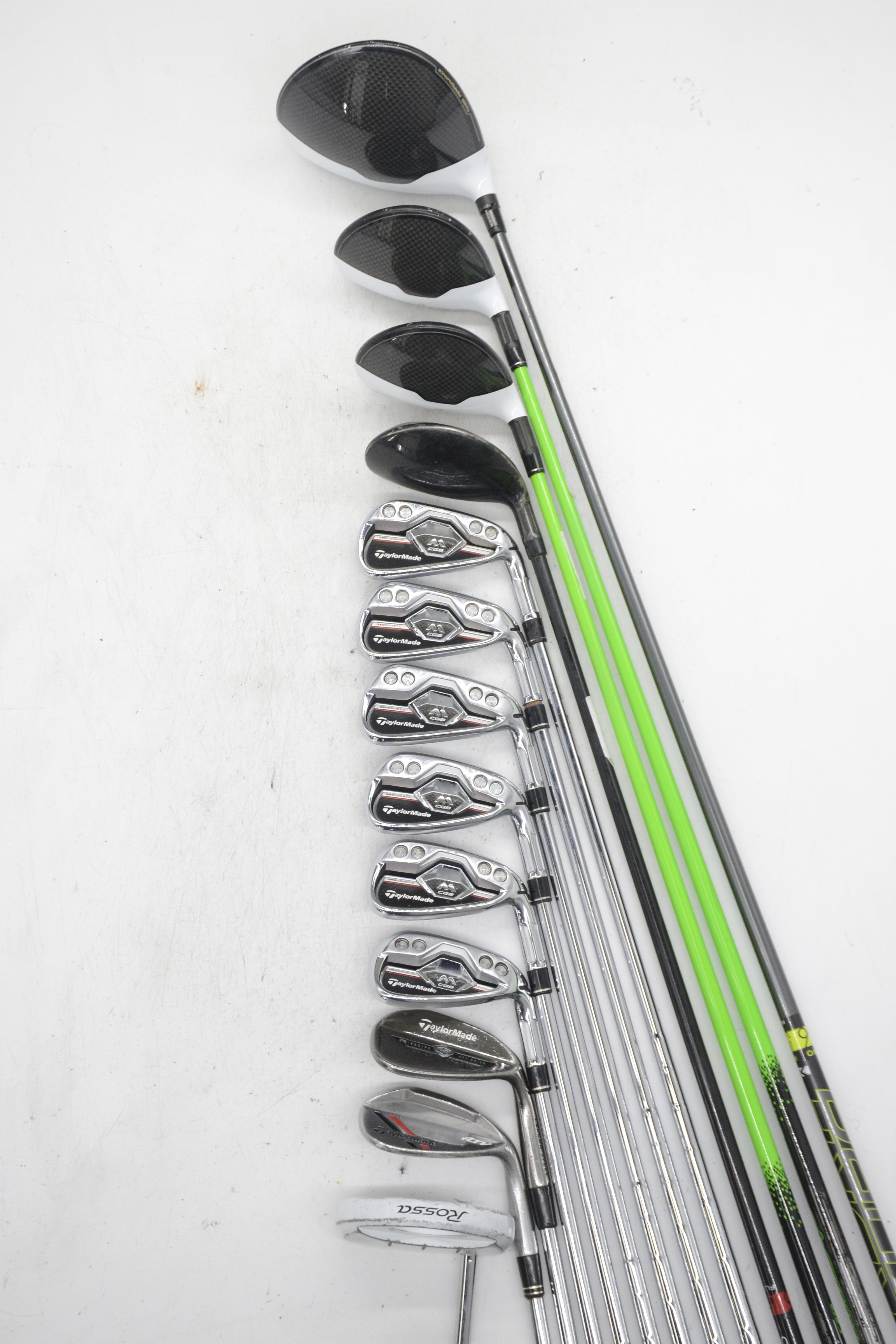 TaylorMade M CGB Mixed Full Set R Flex Std Length Golf Clubs GolfRoots 