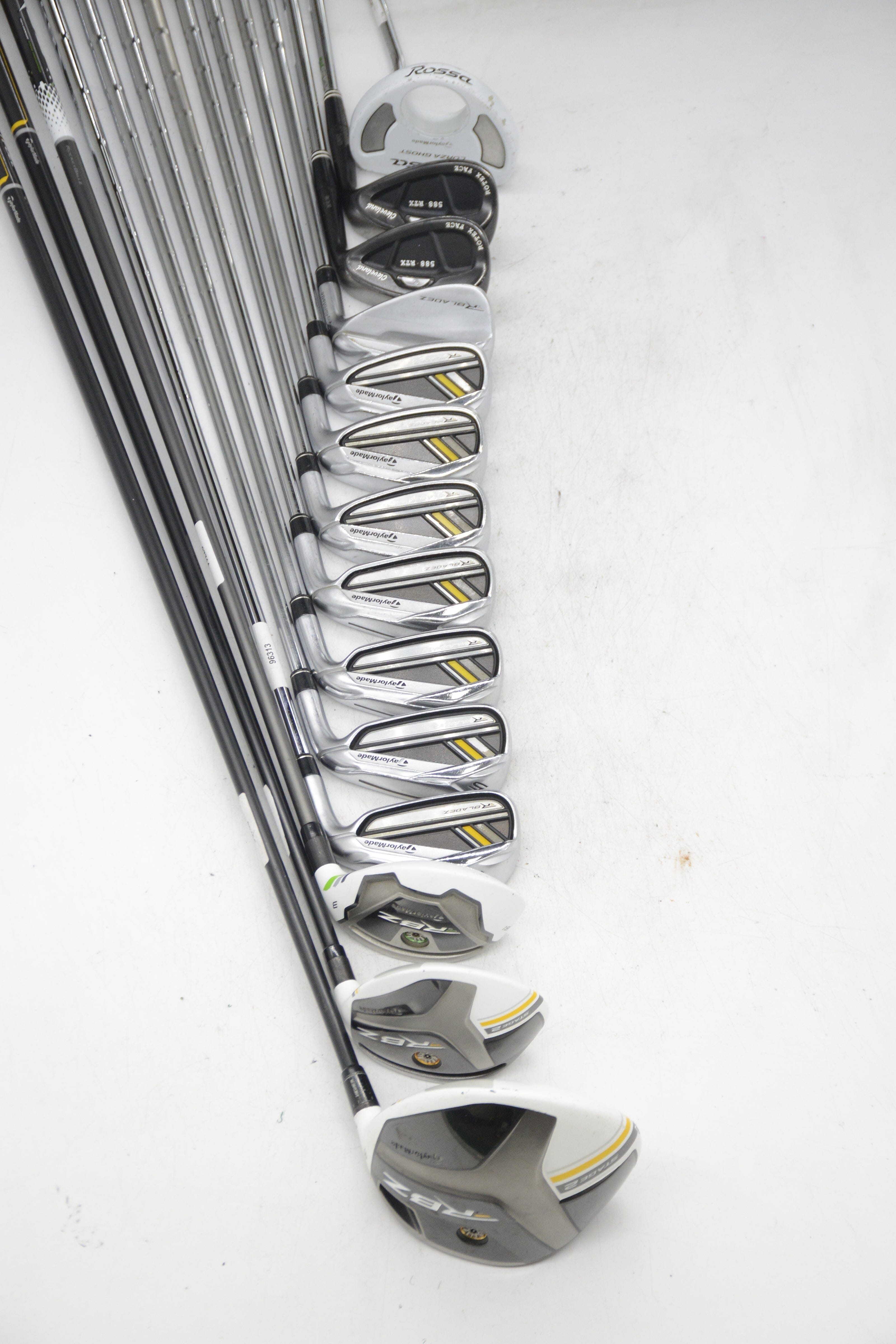 TaylorMade Rbladez Mixed Full Set R Flex Std Length Golf Clubs GolfRoots 