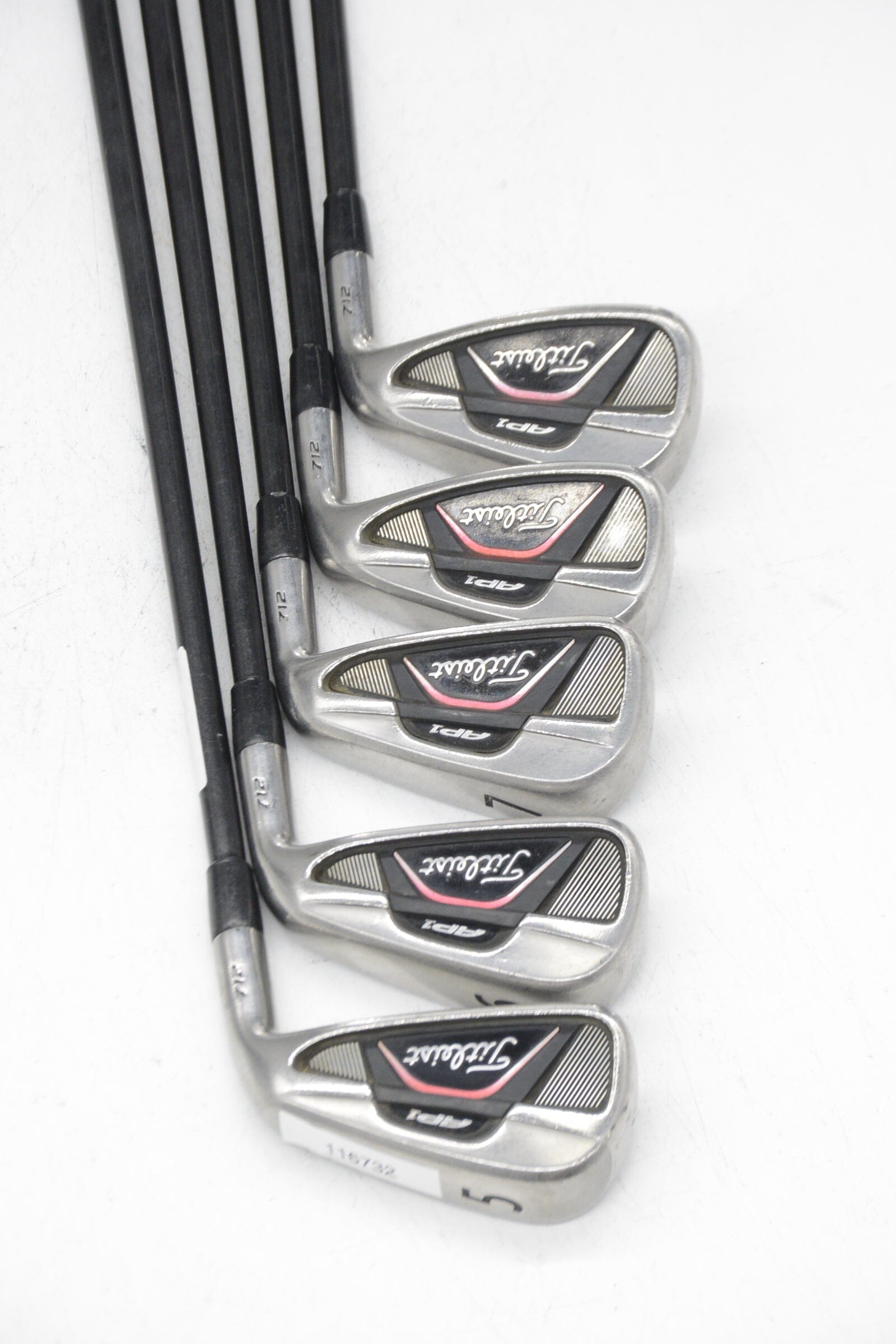Titleist 712 AP1 5-9 Iron Set R Flex -0.25" Golf Clubs GolfRoots 