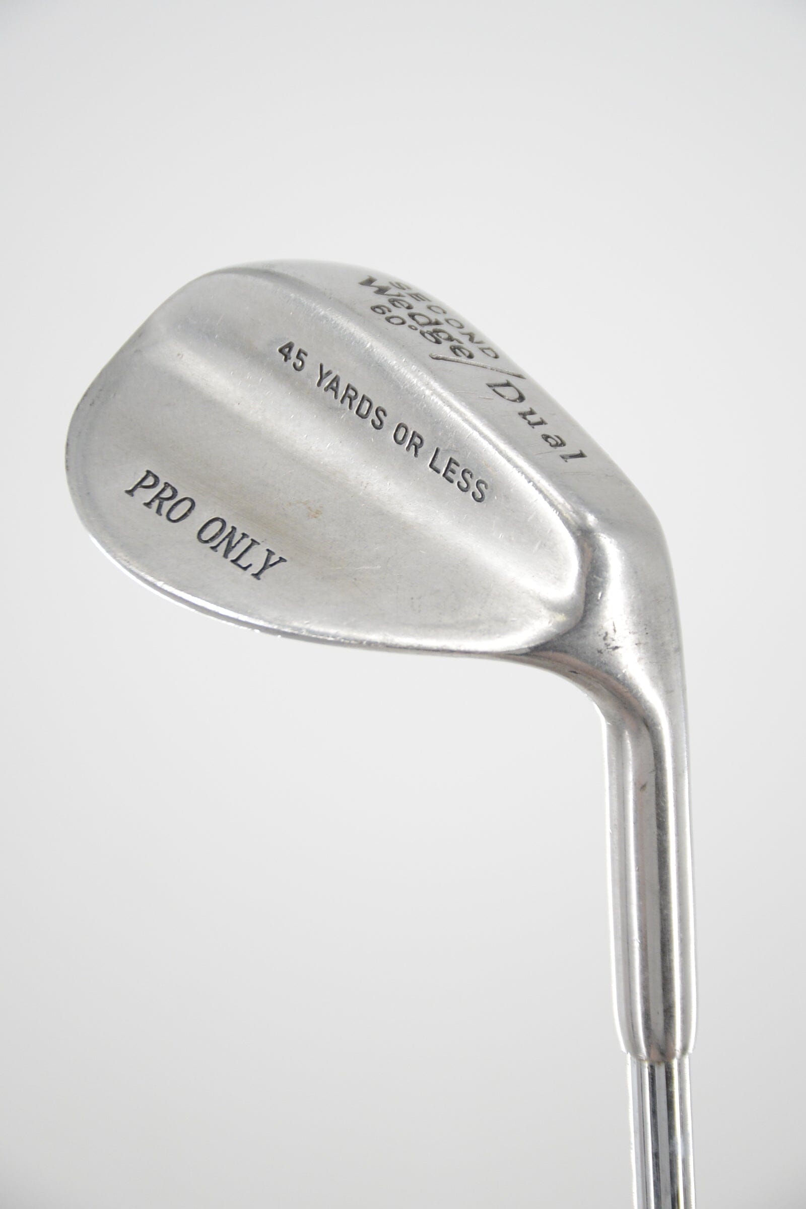 Pro Only Second Wedge Dual 60 Degree Wedge Wedge Flex 35" Golf Clubs GolfRoots 