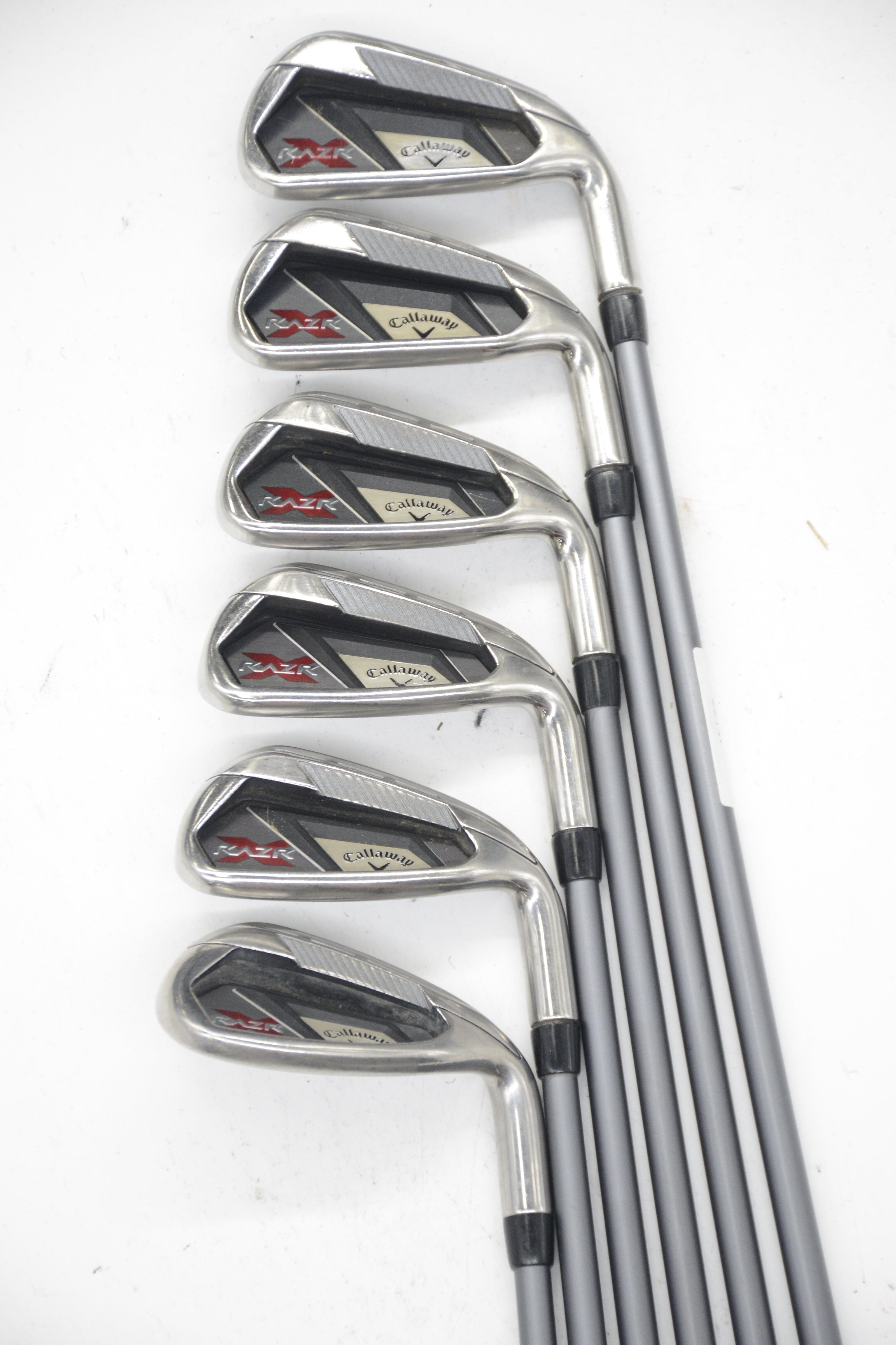 Women's Callaway RAZR X 6-PW, SW Iron Set W Flex 35.75" Golf Clubs GolfRoots 