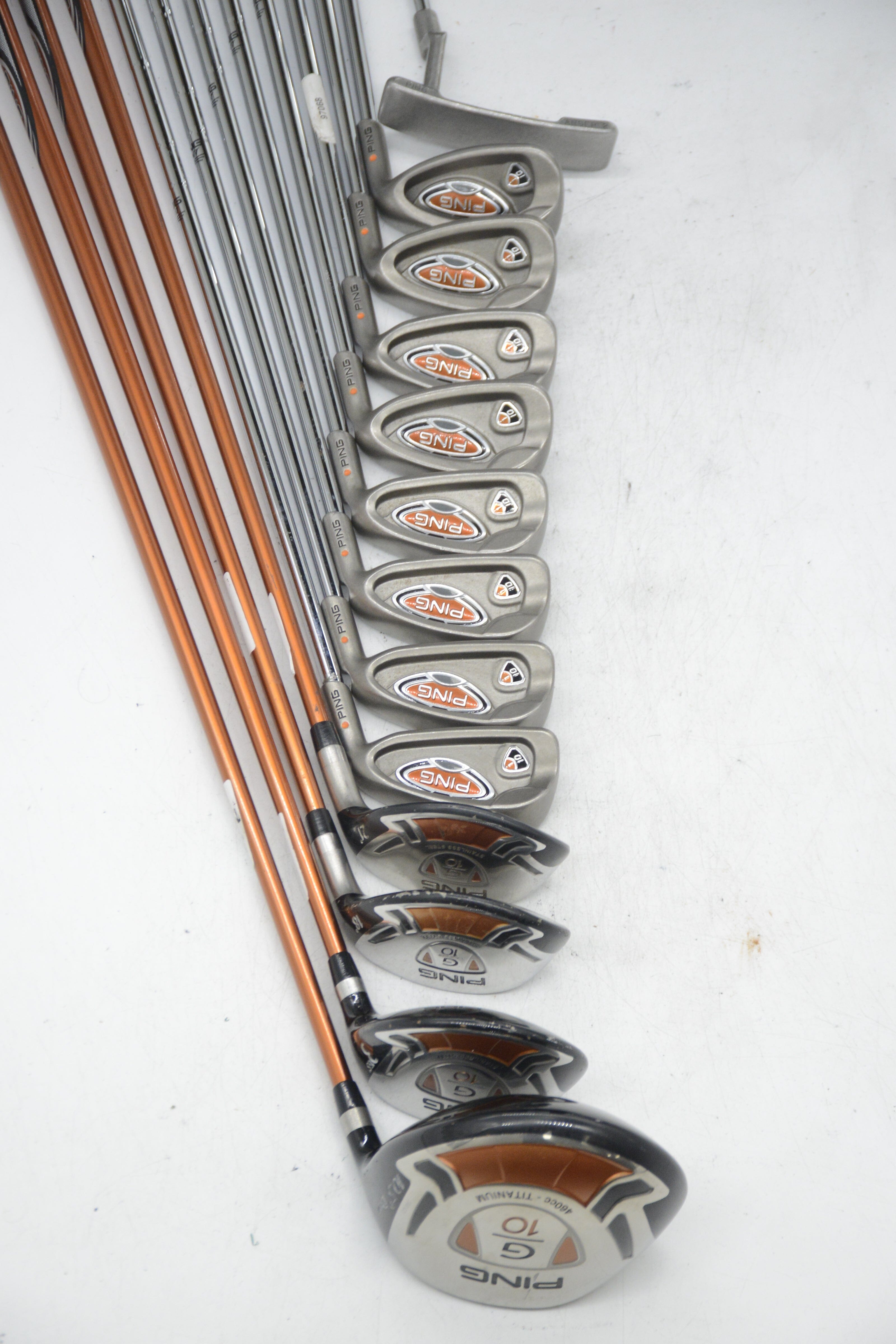 Ping I10 Mixed Full Set R Flex Std Length Golf Clubs GolfRoots 