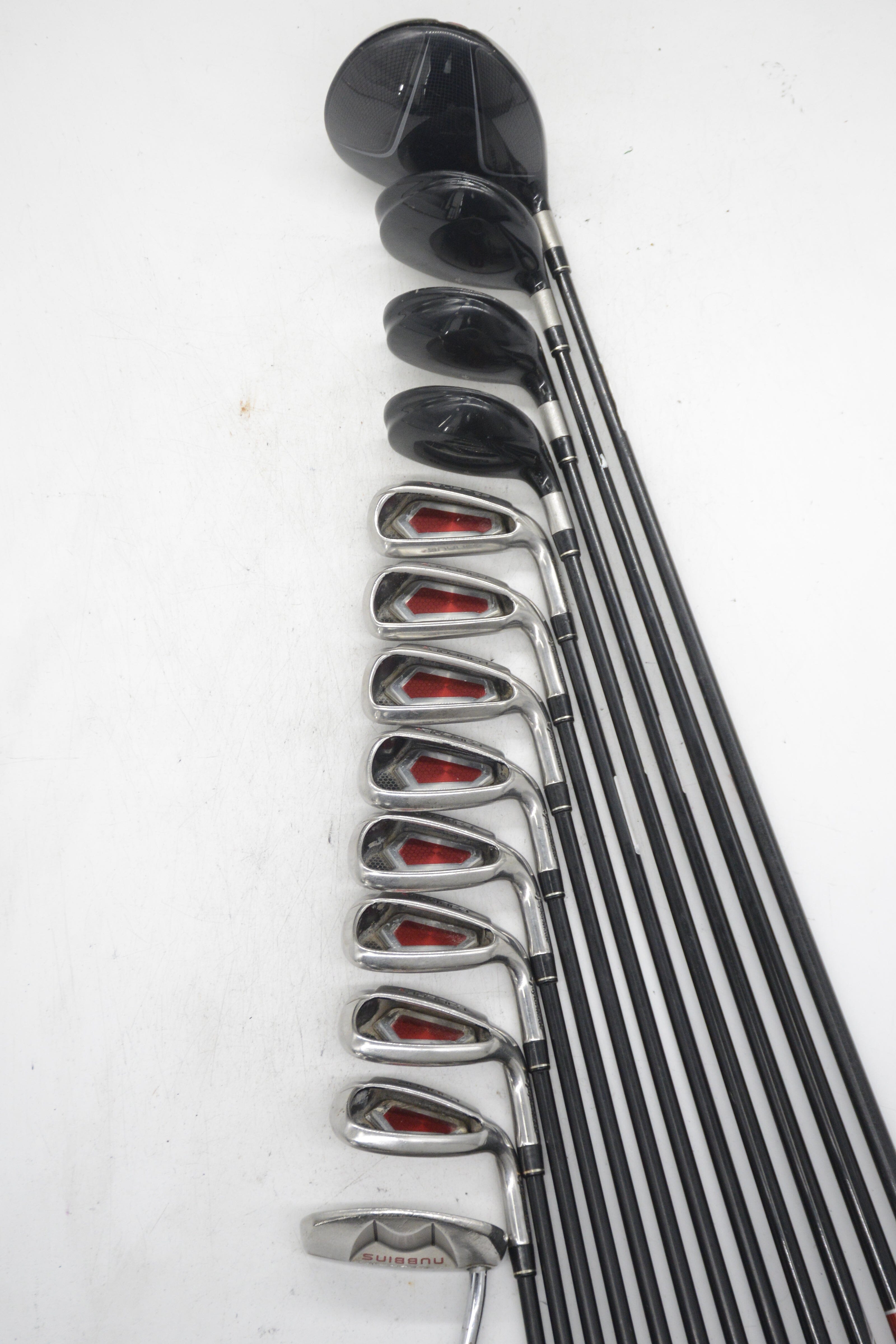 TaylorMade Burner Superlaunch Mixed Full Set R Flex Std Length Golf Clubs GolfRoots 