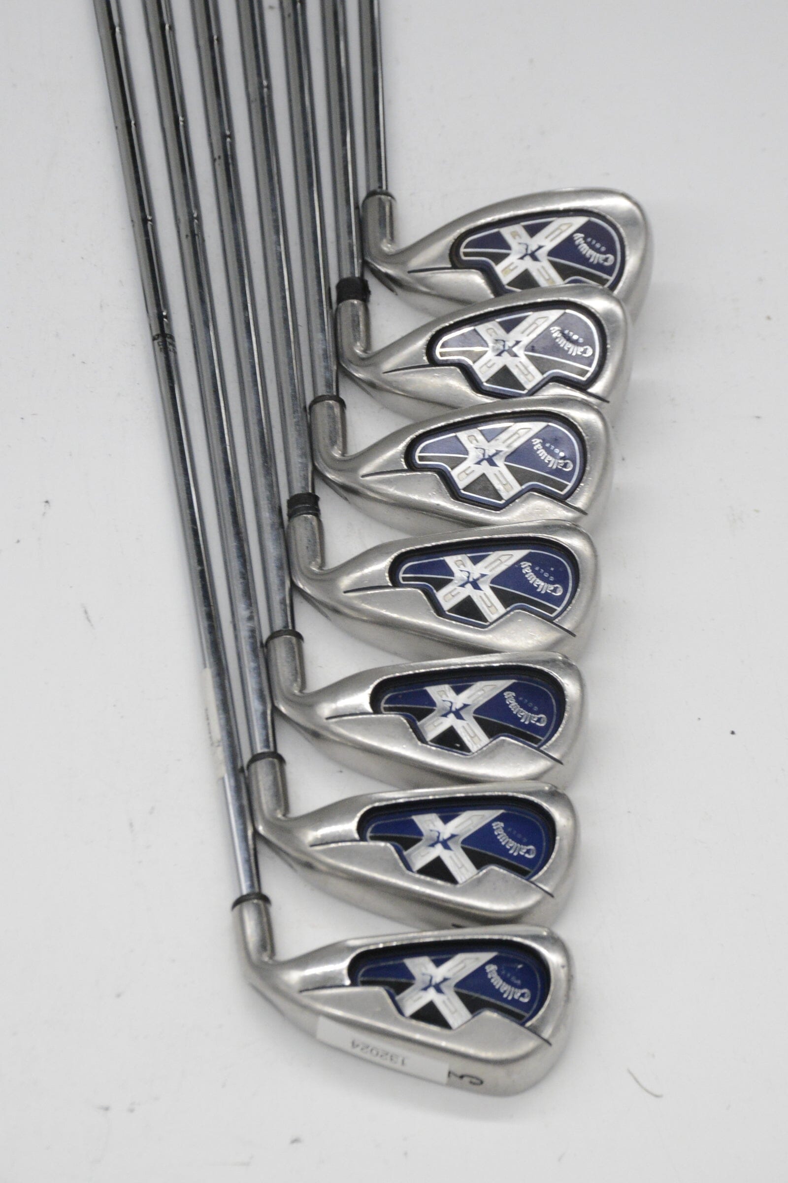 Callaway X-18 3-5, 7-PW Iron Set S Flex +1.75" Golf Clubs GolfRoots 