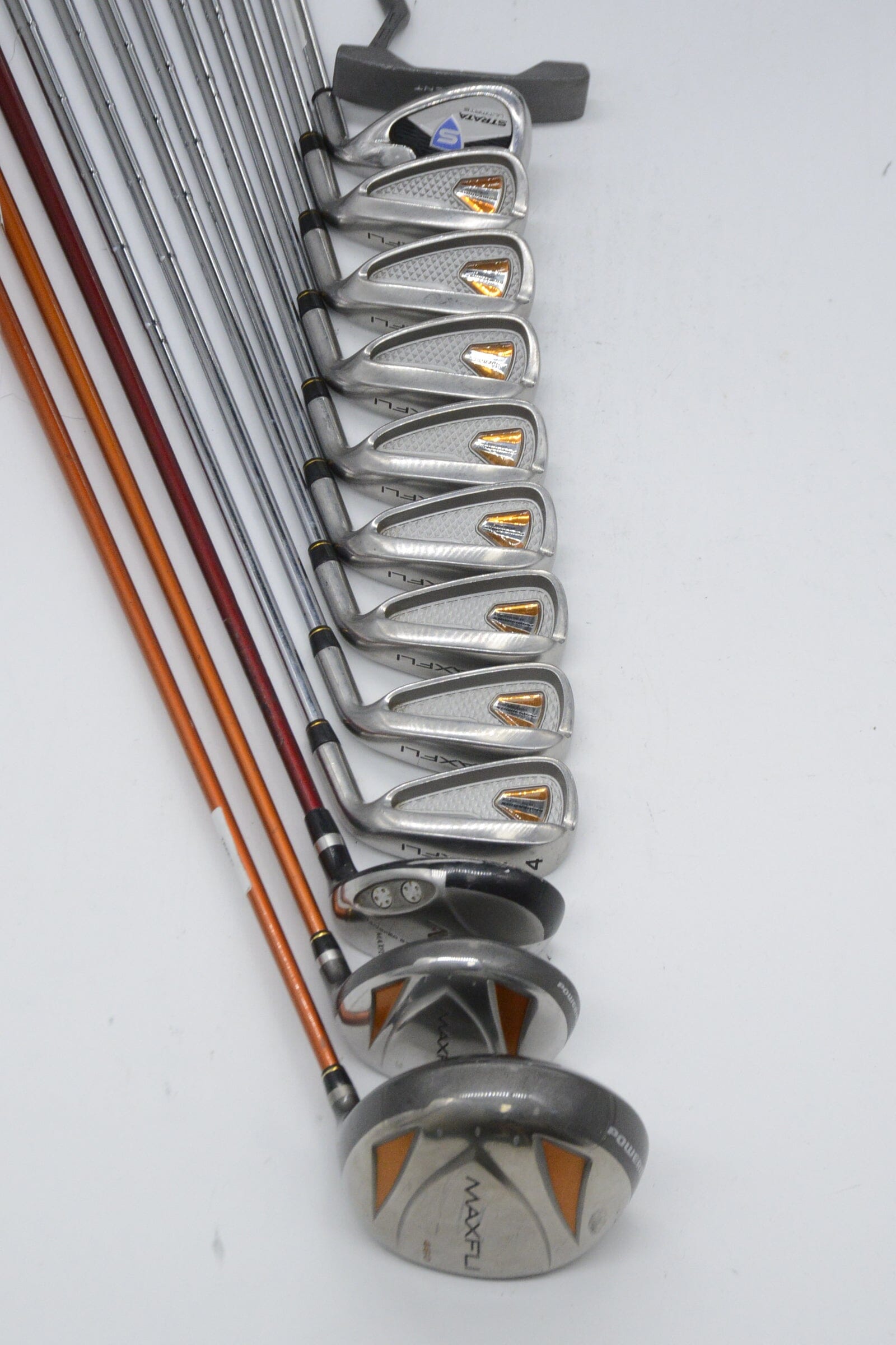 MaxFli Powermax Mixed Full Set R Flex Std Length Golf Clubs GolfRoots 