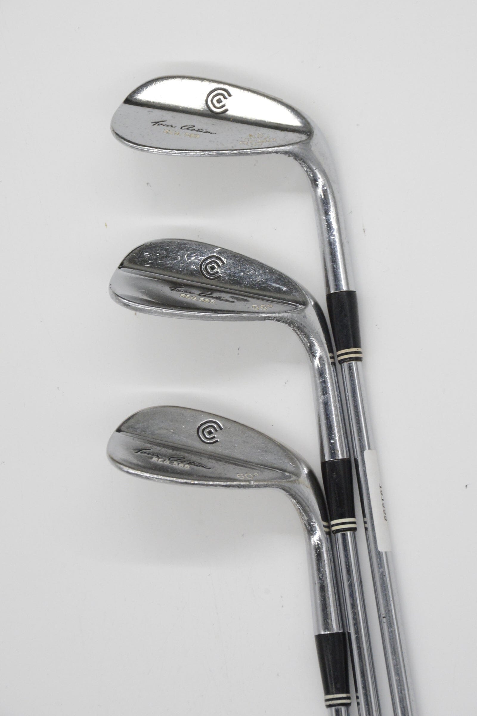 Cleveland 588 Tour Action 53, 56, 60 Degree Wedge Set Wedge Flex Golf Clubs GolfRoots 