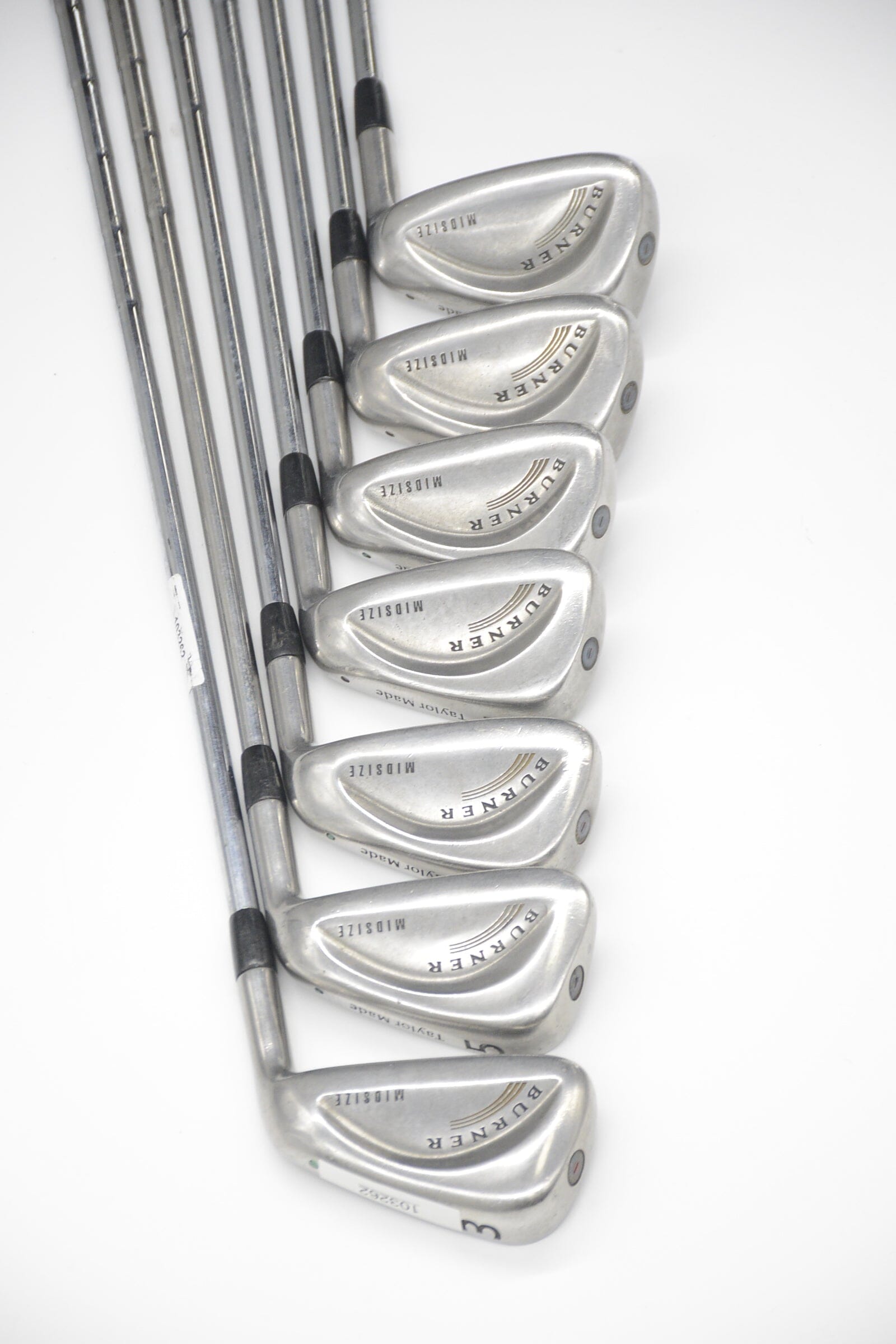 TaylorMade Burner Mid 3, 5-PW Iron Set R Flex -0.75" Golf Clubs GolfRoots 