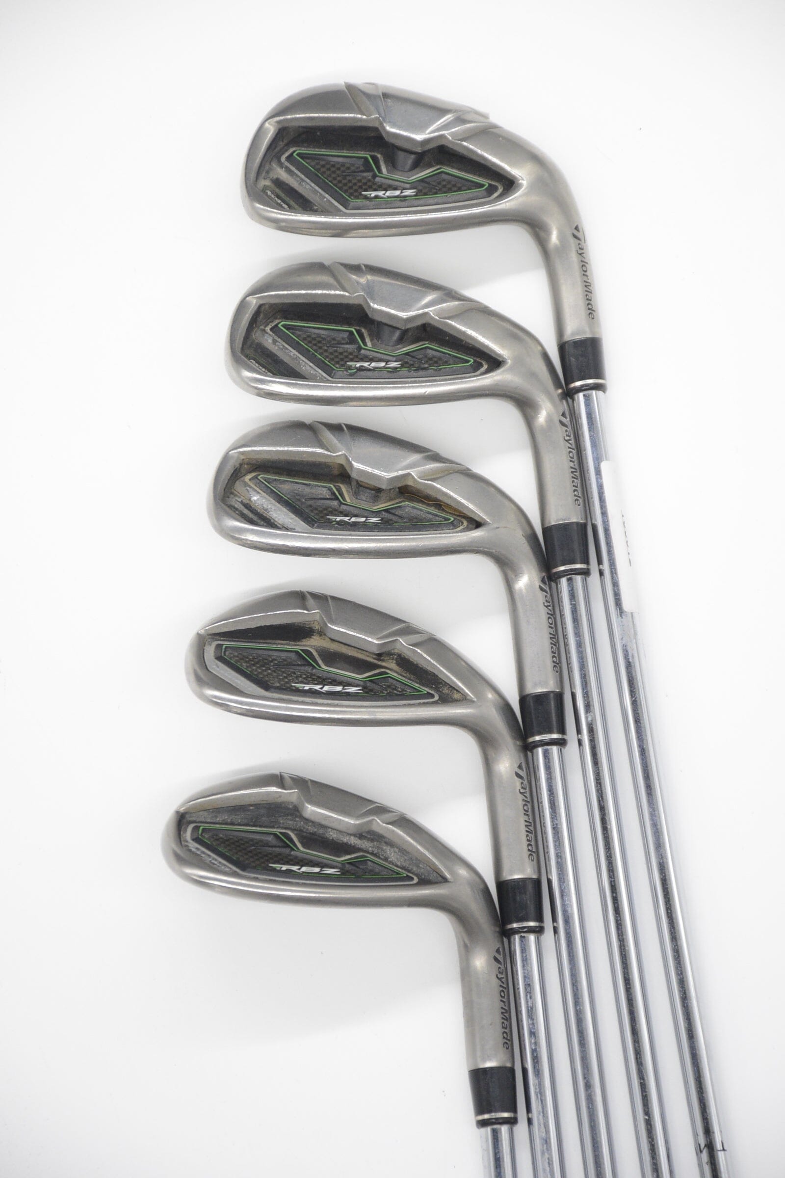 TaylorMade Rocketballz 8-SW Iron Set R Flex +0.5" Golf Clubs GolfRoots 
