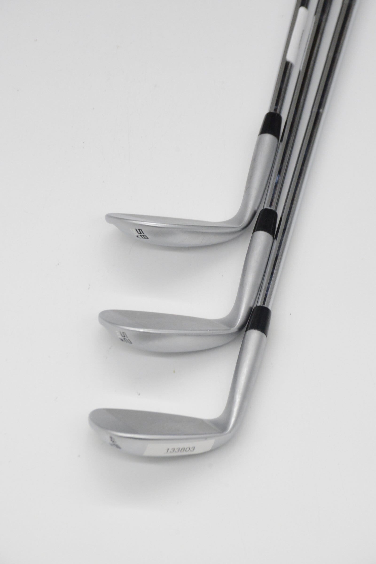 Mizuno T24 Soft White Satin 48, 52, 58 Degree Wedge Set S Flex Golf Clubs GolfRoots 