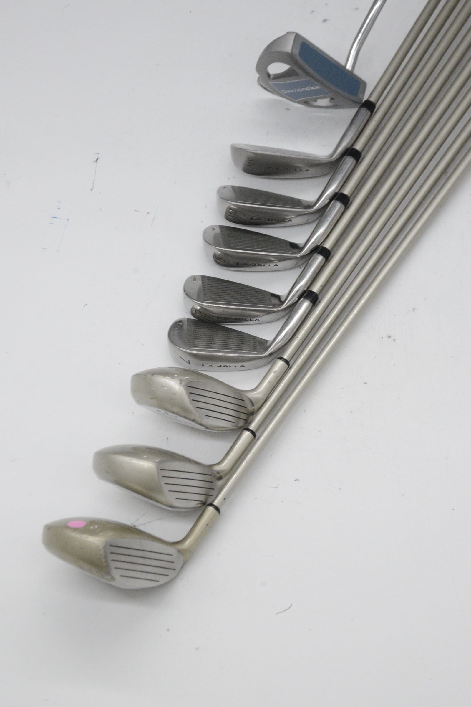 Women's *Dented* La Jolla Lady Accent Mixed Full Set W Flex +0.5" Golf Clubs GolfRoots 