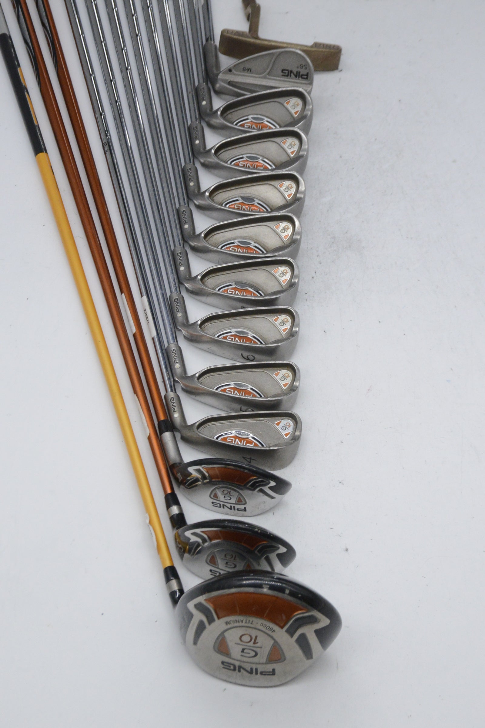 Ping G10 Mixed Full Set R Flex Std Length