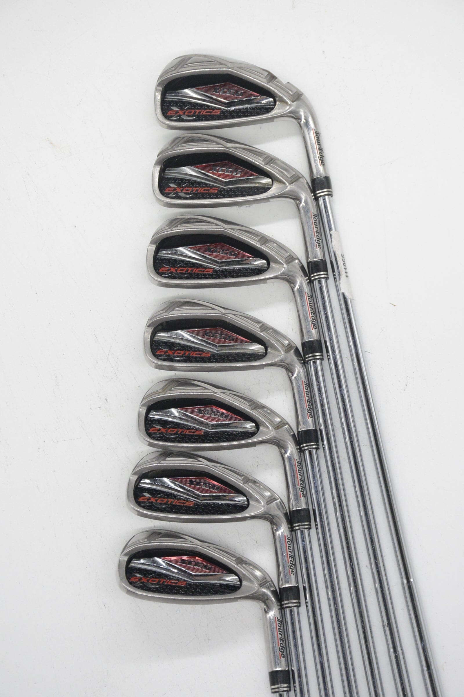 Tour Edge Exotics XCG-6 4-PW Iron Set Uniflex -0.25" Golf Clubs GolfRoots 