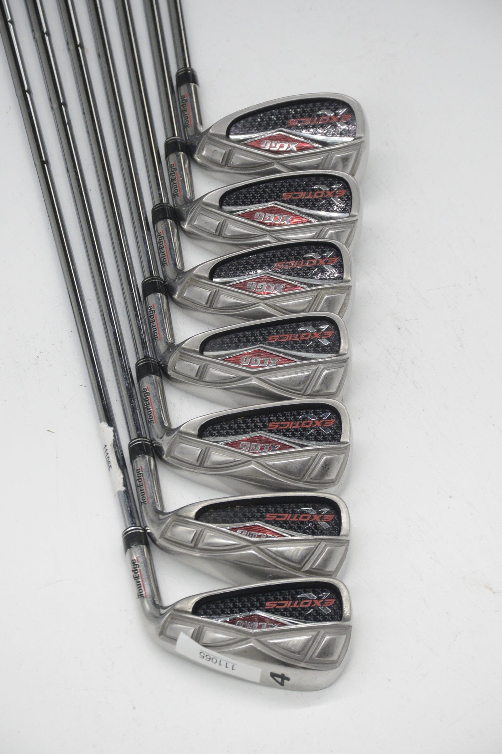 Tour Edge Exotics XCG-6 4-PW Iron Set Uniflex -0.25" Golf Clubs GolfRoots 