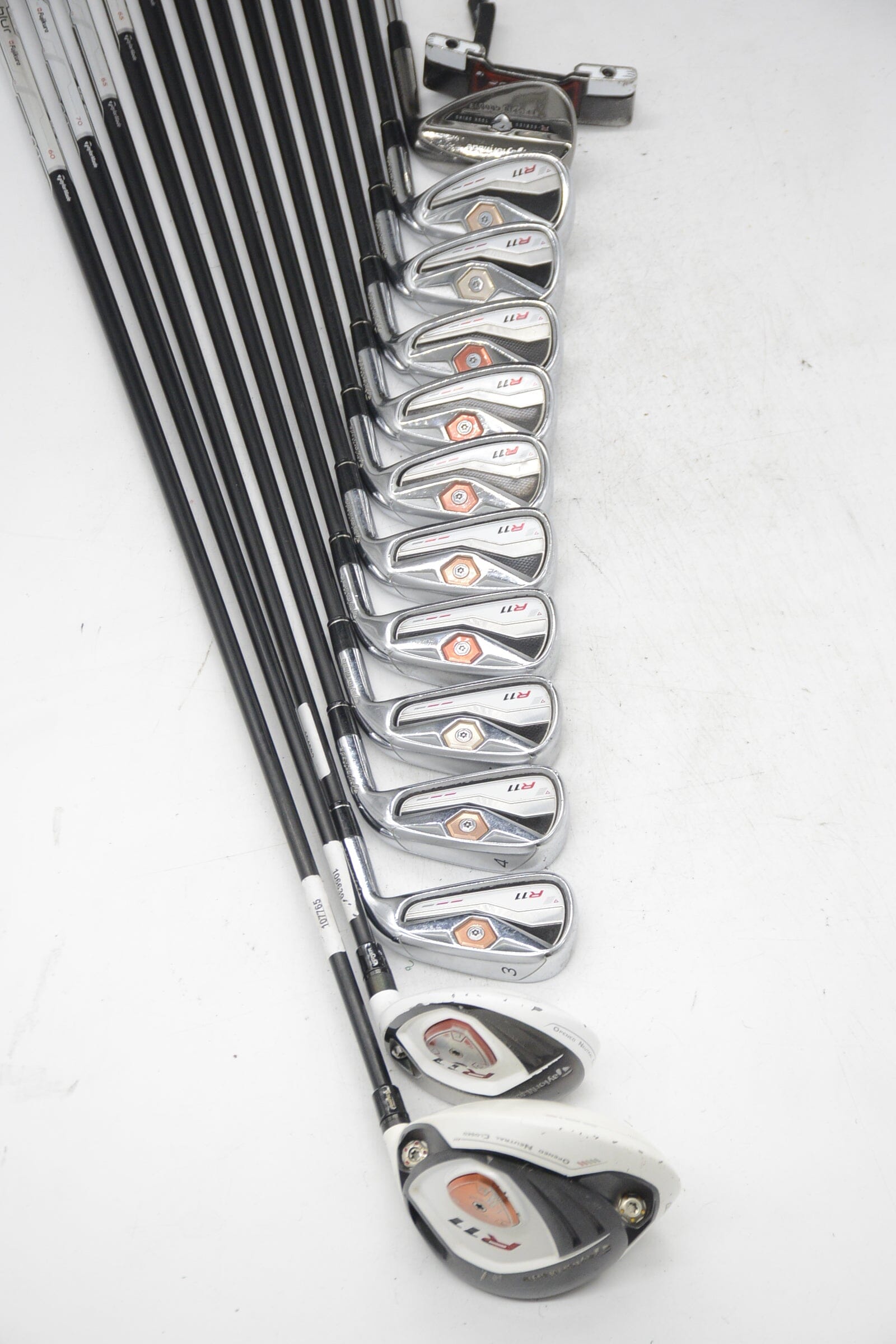 TaylorMade R11 Mixed Full Set R Flex +0.75" Golf Clubs GolfRoots 