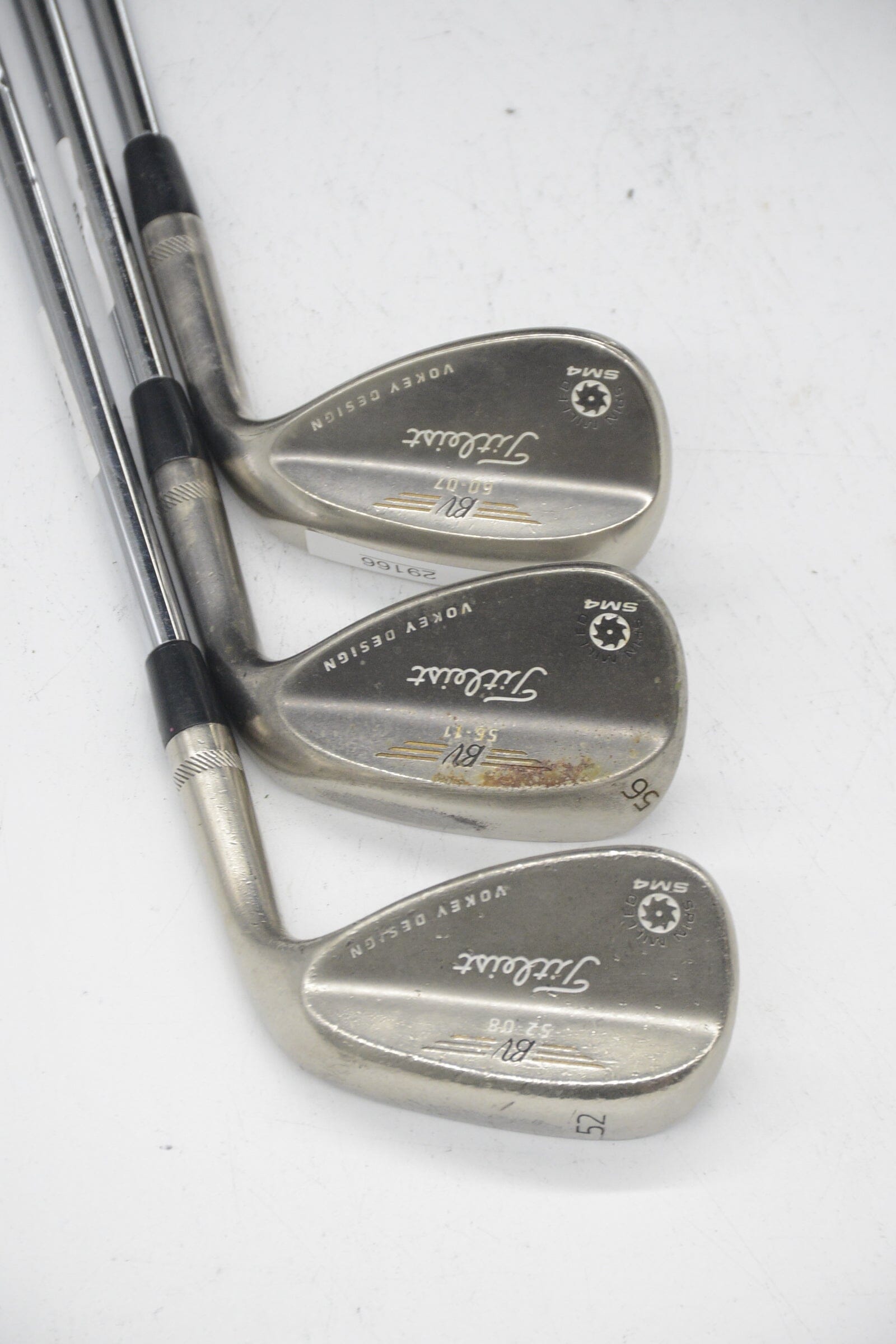 Titleist Vokey SM4 Black Nickel 52, 56, 60 Degree Wedge Set Wedge Flex Golf Clubs GolfRoots 