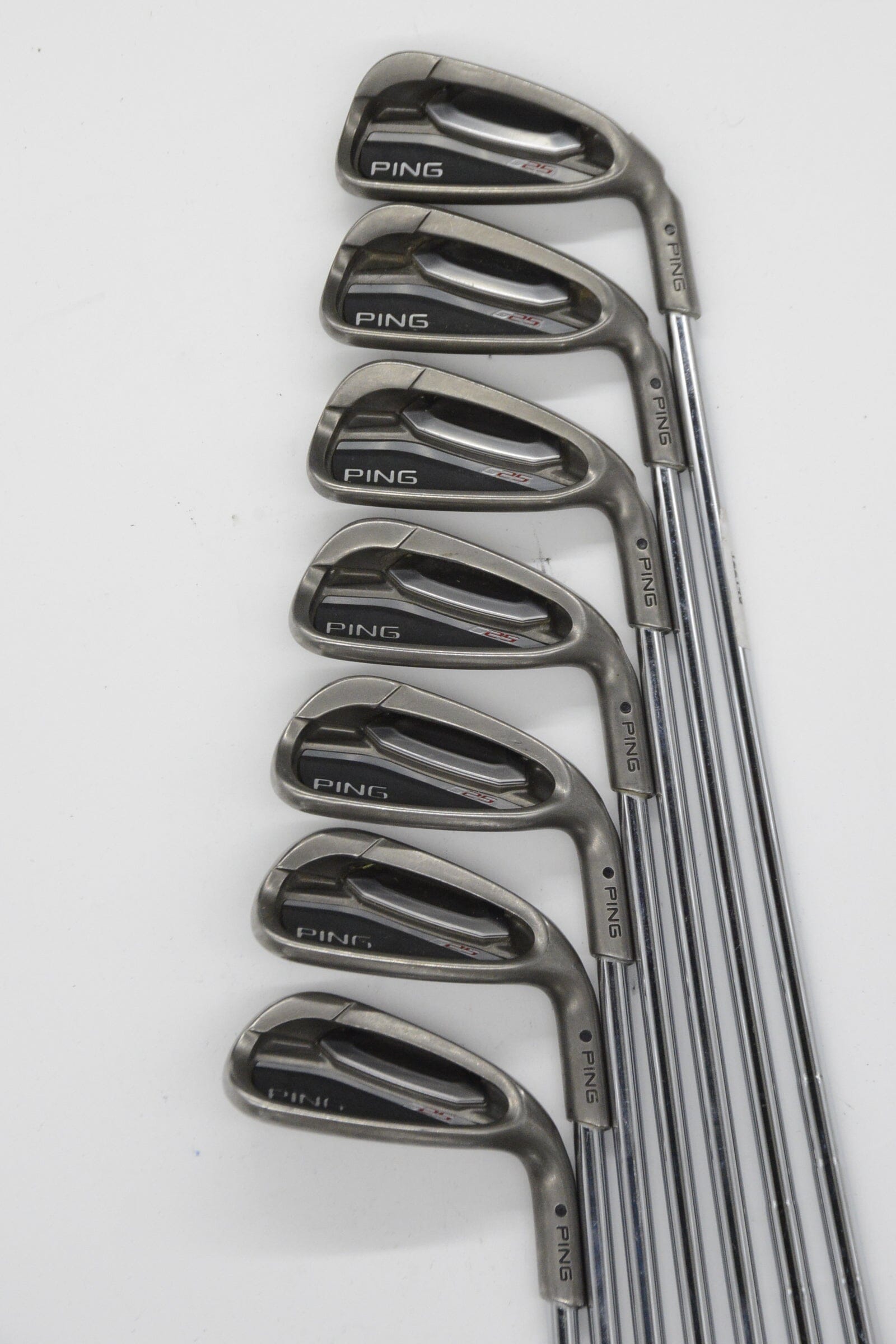Ping G25 4-6, 8-UW Iron Set R Flex +0.5" Golf Clubs GolfRoots 