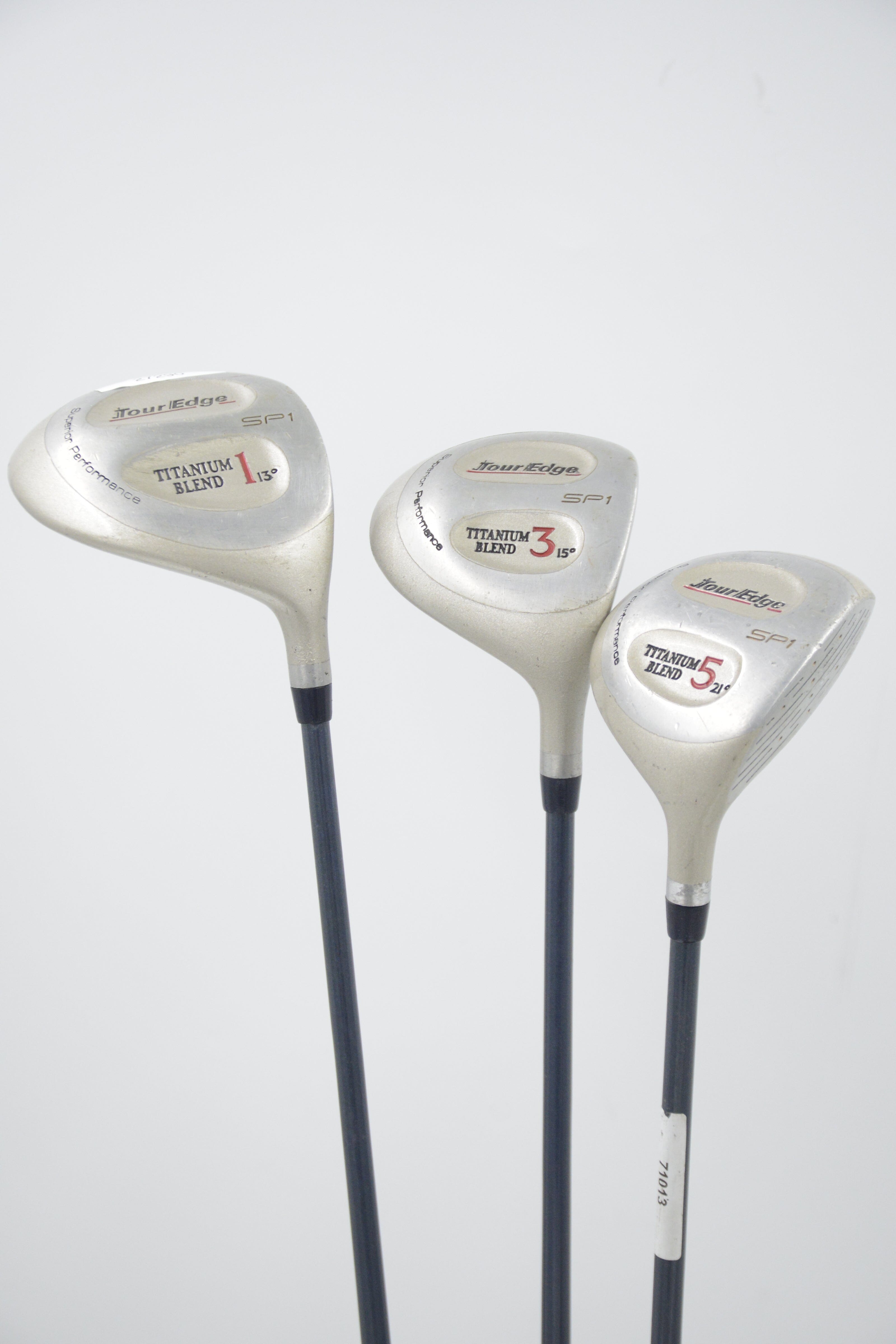 Women's Tour Edge SP1 D, 3W, 5W Wood Set W Flex Golf Clubs GolfRoots 