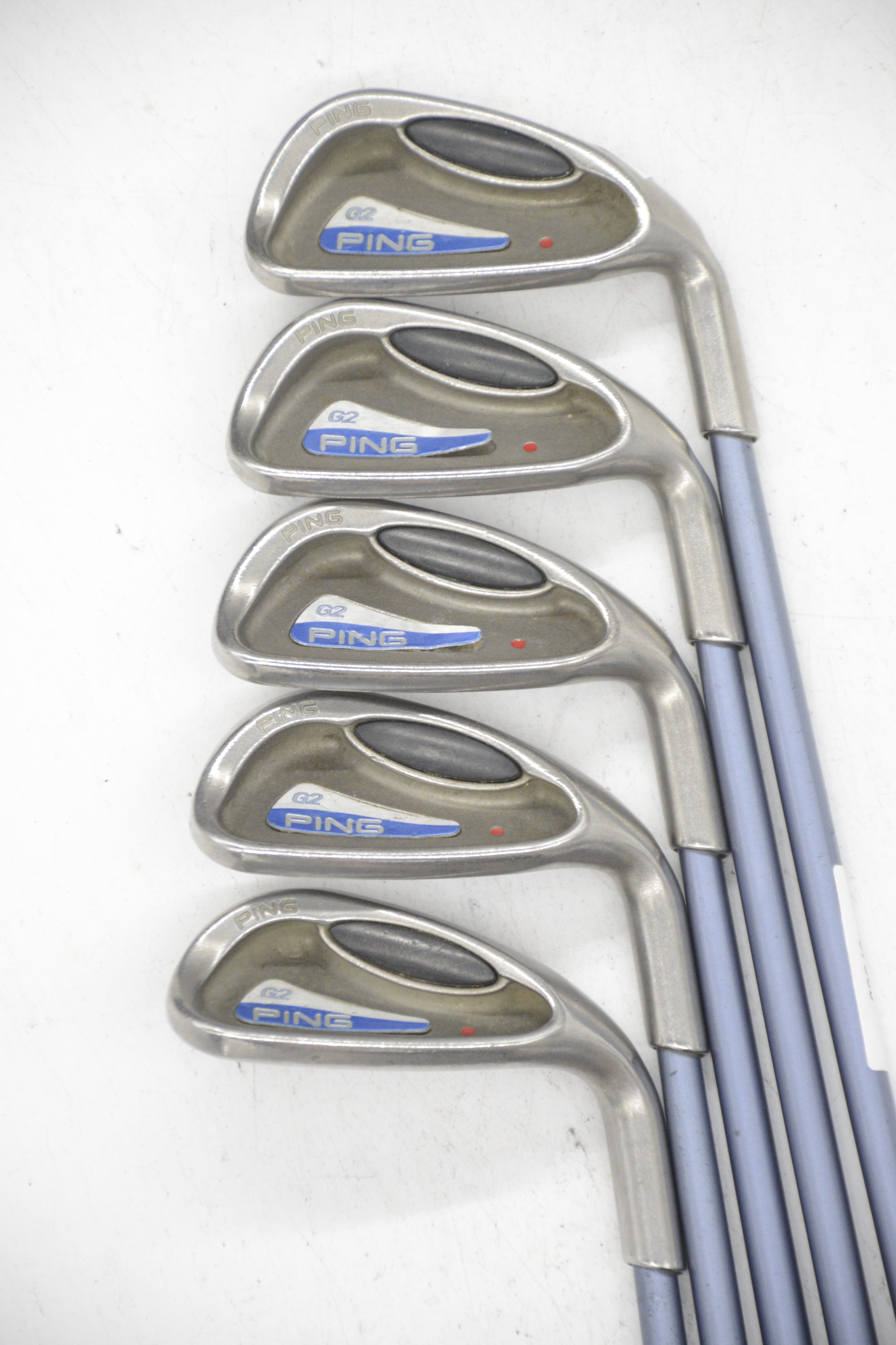 Women's Ping G2 7-PW, SW Iron Set W Flex -0.5" Golf Clubs GolfRoots 