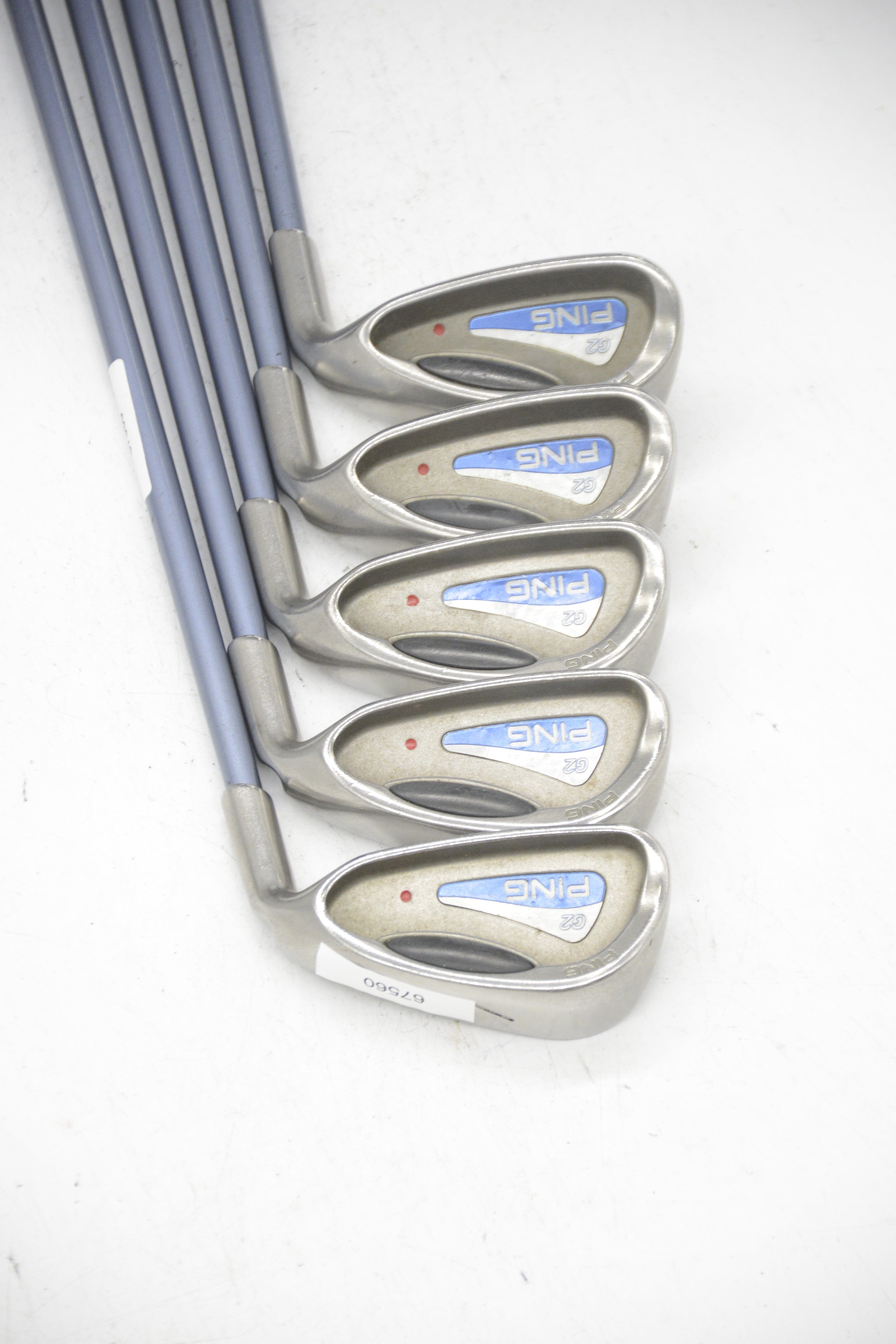 Women's Ping G2 7-PW, SW Iron Set W Flex -0.5" Golf Clubs GolfRoots 