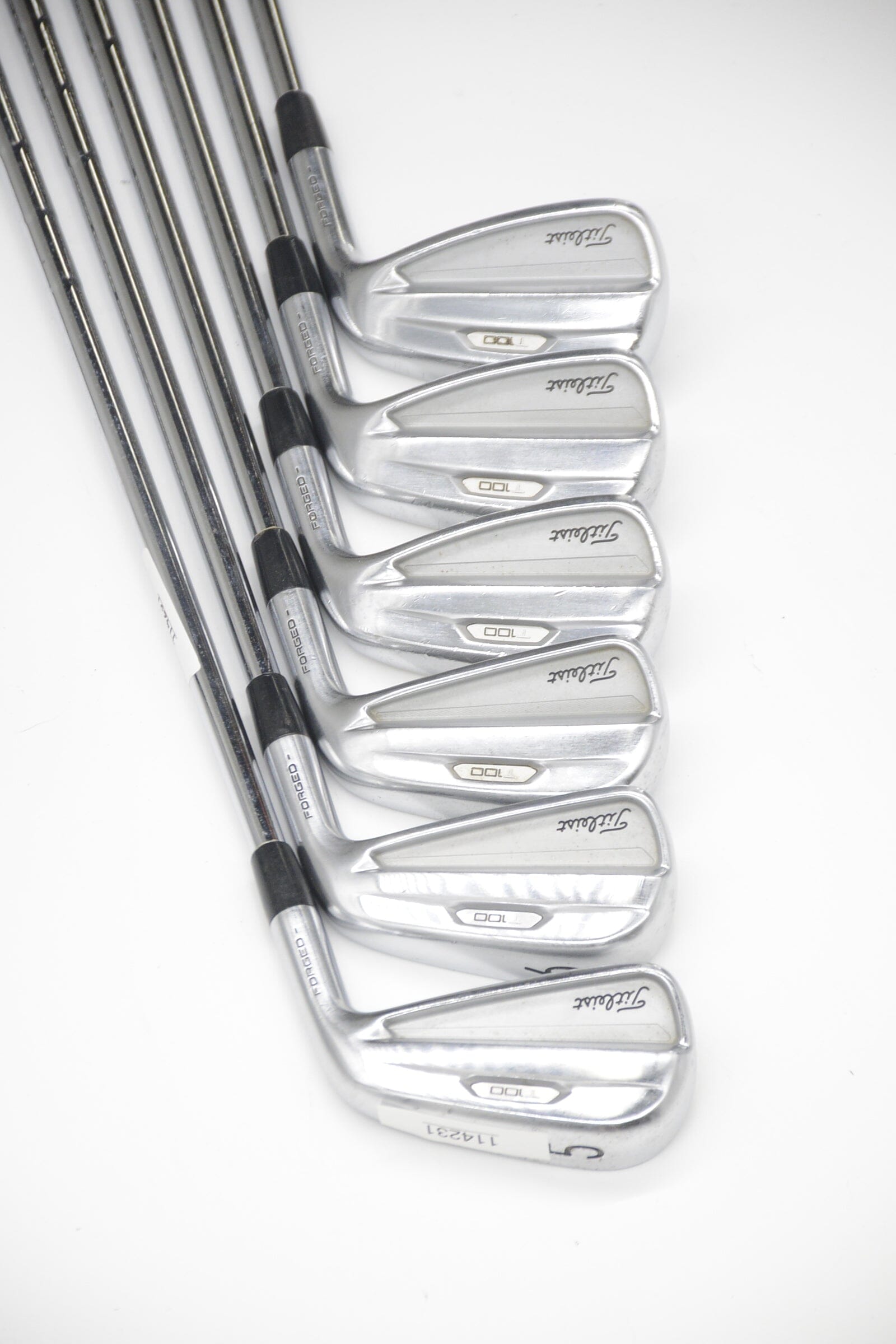 Titleist T100 2021 5-PW Iron Set S Flex Std Length Golf Clubs GolfRoots 