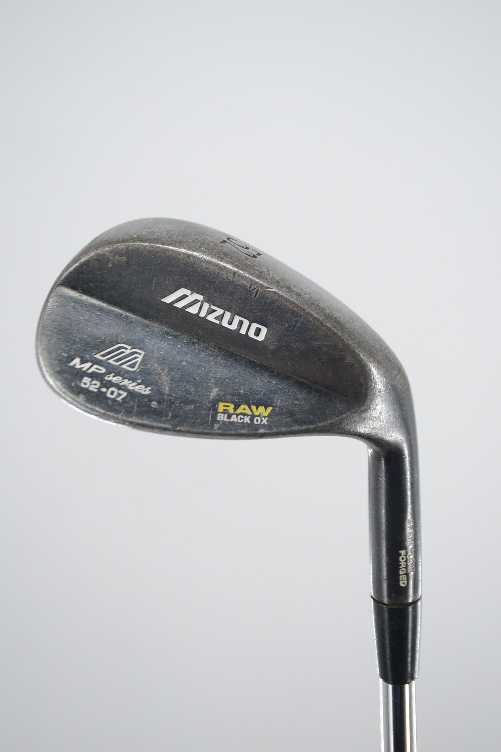 Mizuno MP Series RAW Black OX 52 Degree Wedge Wedge Flex 35.75" Golf Clubs GolfRoots 