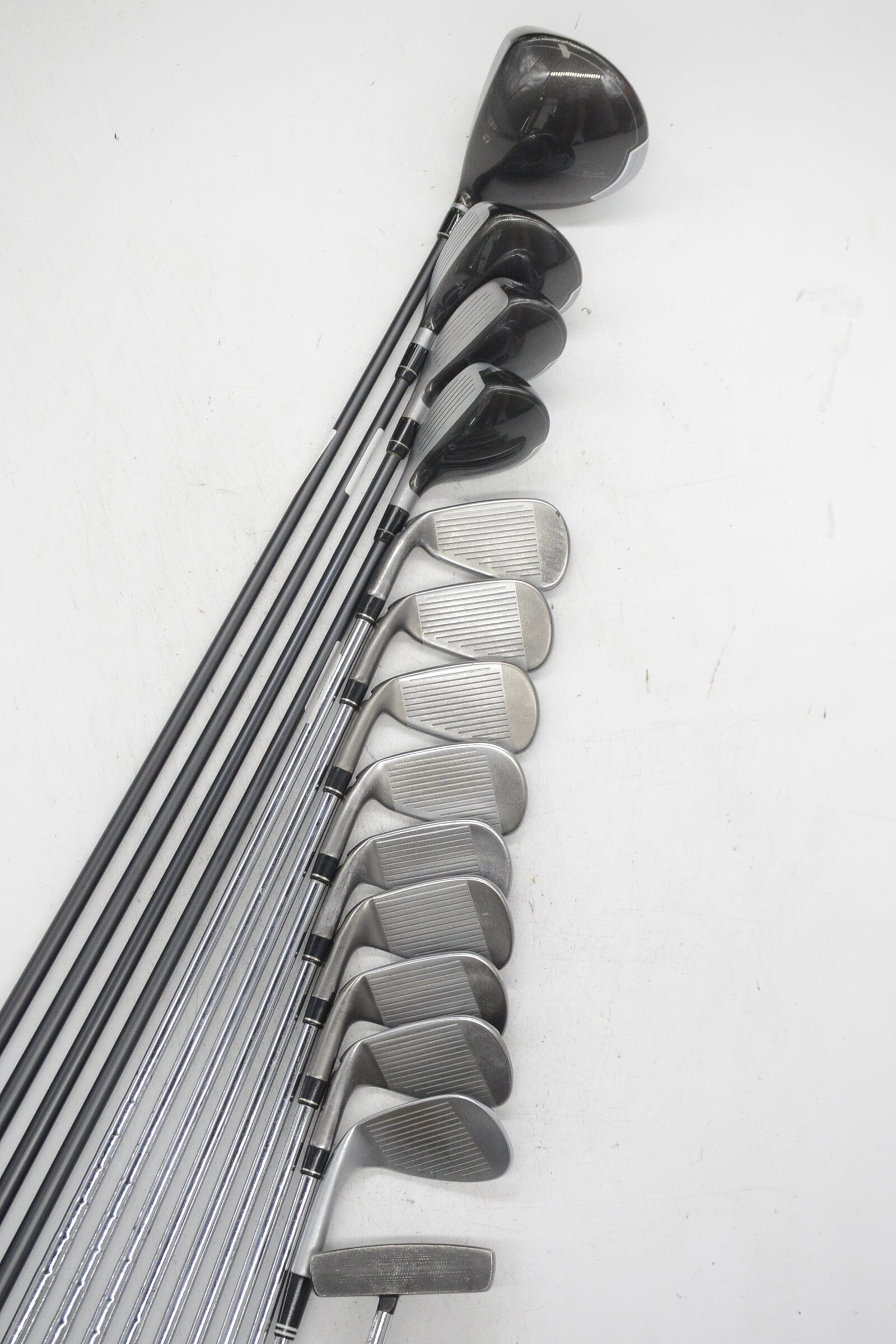 TaylorMade Speedblade Mixed Full Set R Flex +0.5" Golf Clubs GolfRoots 
