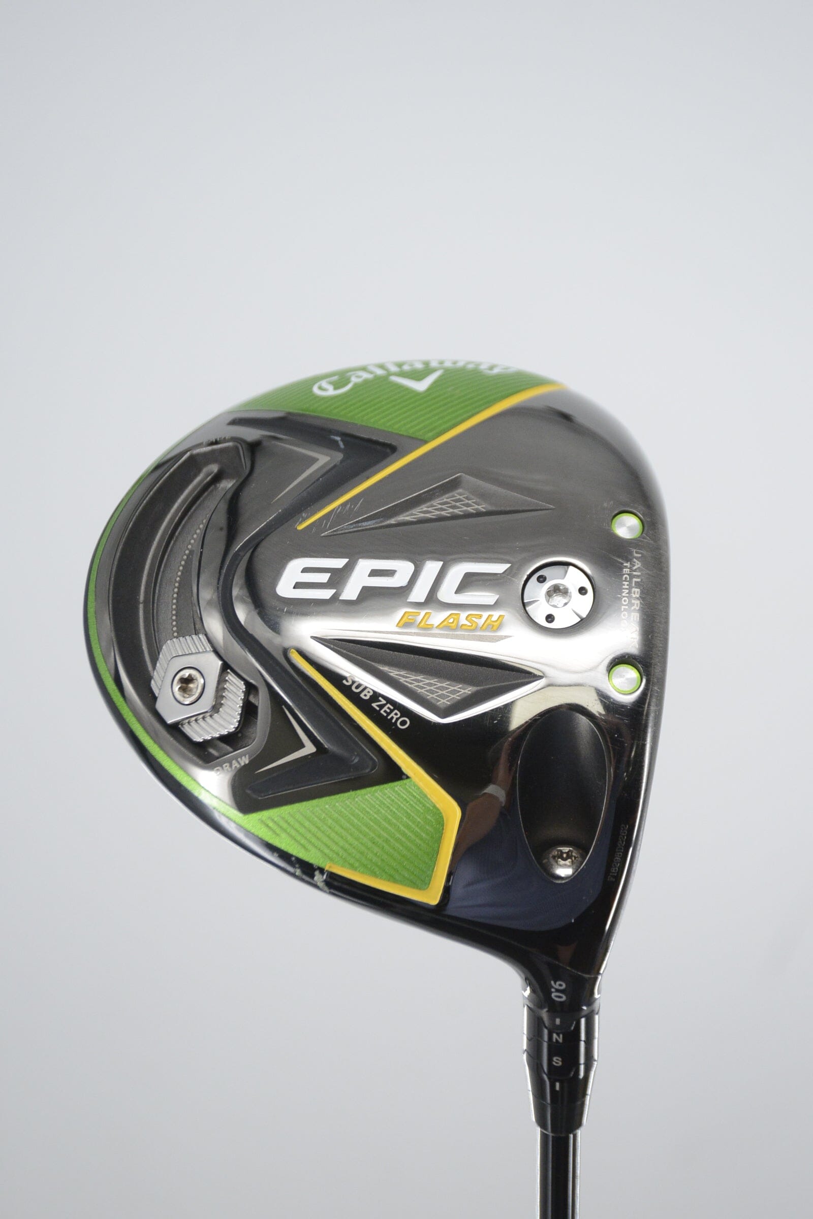 Callaway Epic Flash Sub Zero 9 Degree Driver S Flex 45.25" Golf Clubs GolfRoots 