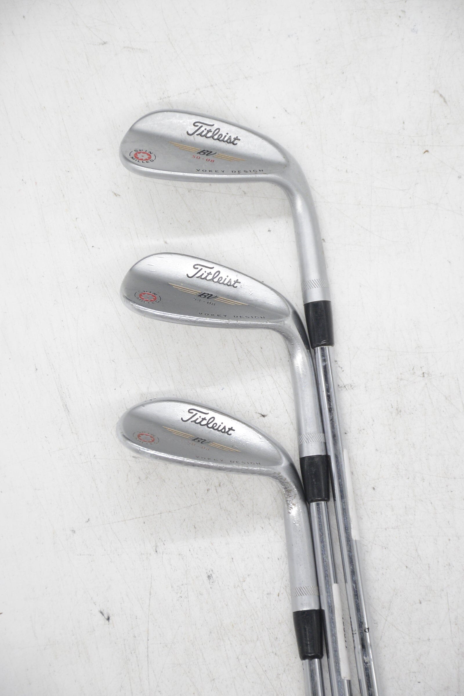 Titleist Vokey Spin Milled 50, 54, 58 Degree Wedge Set Wedge Flex Golf Clubs GolfRoots 