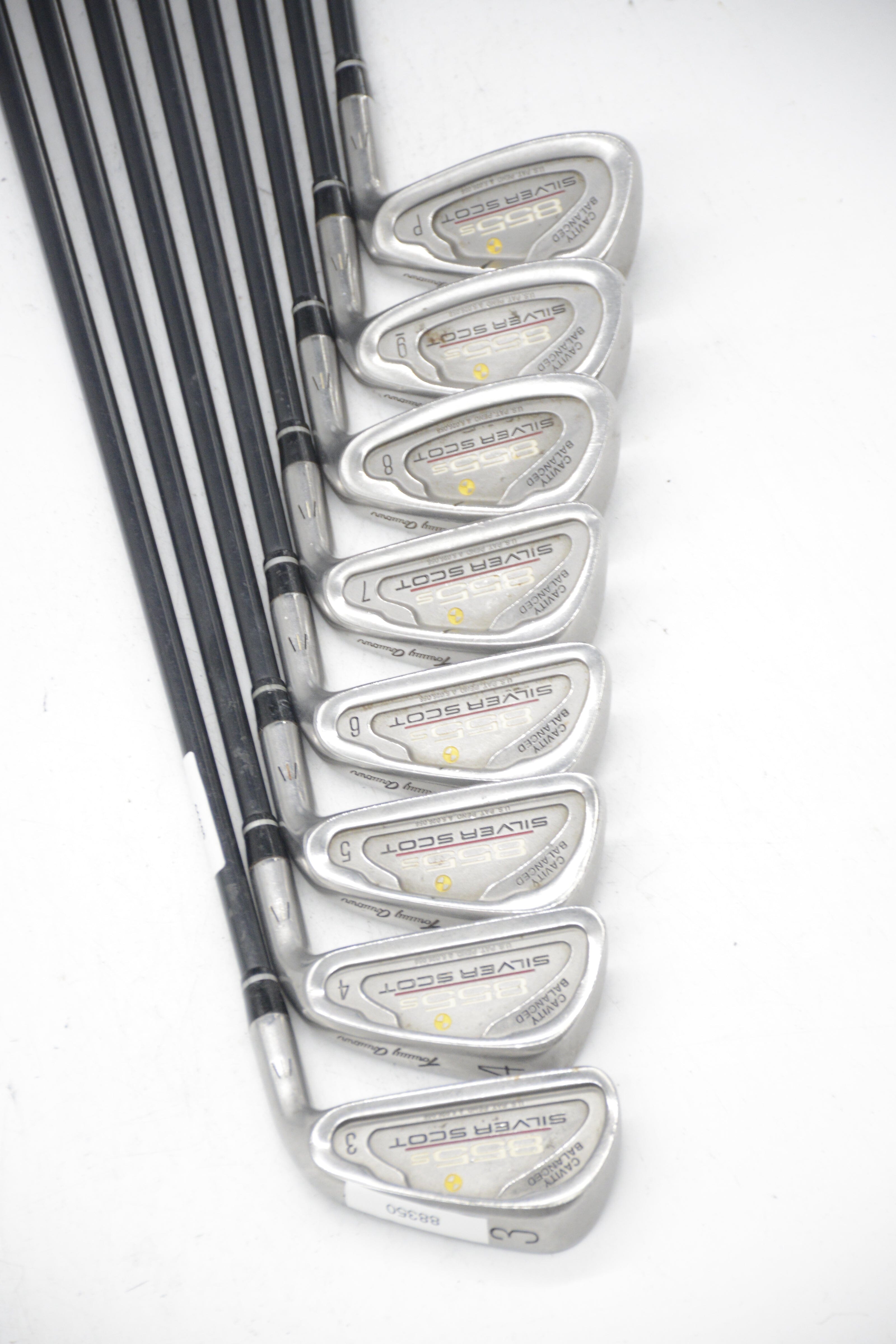 Tommy Armour 855S Silver Scot 3-PW Iron Set R Flex Std Length Golf Clubs GolfRoots 