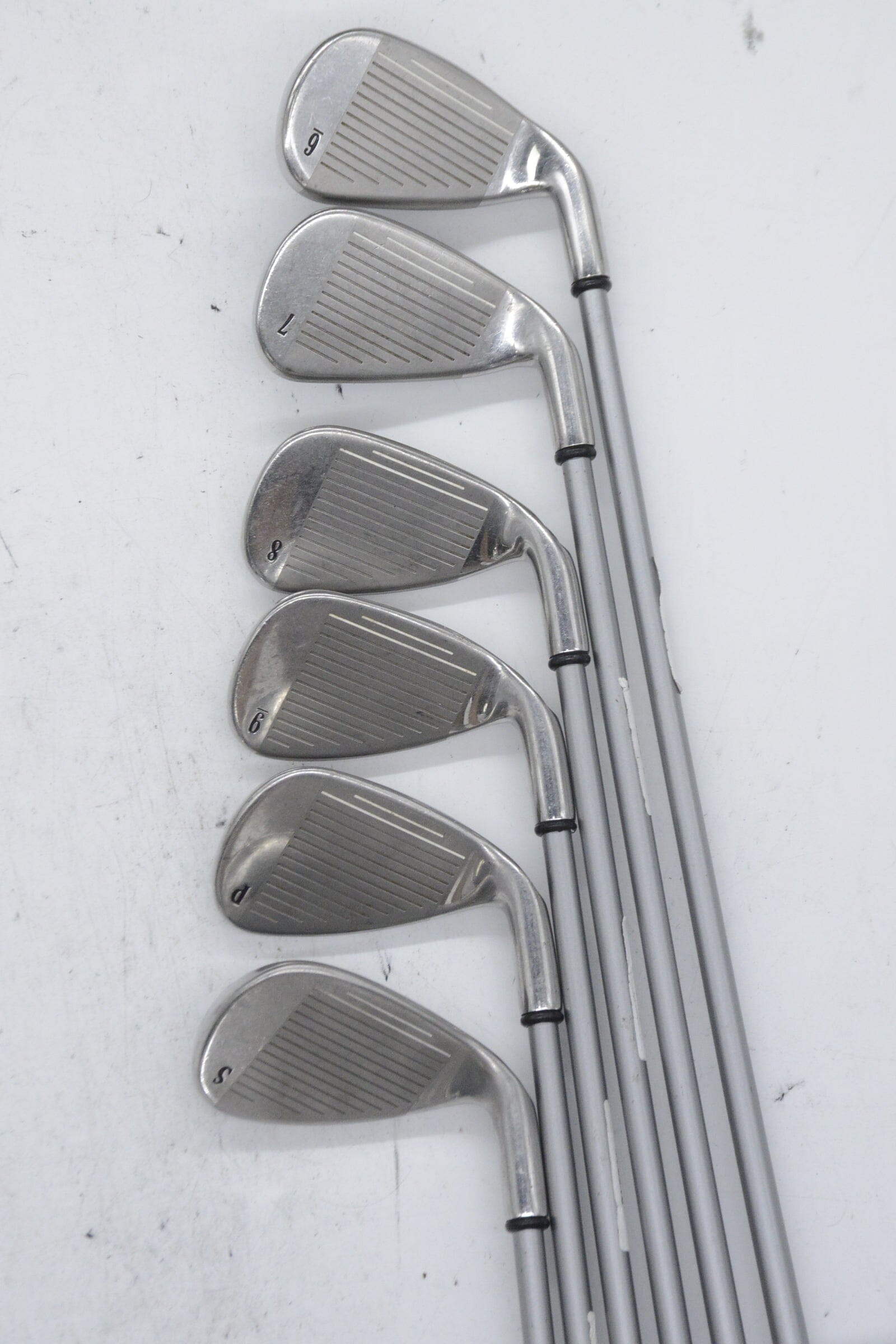 Women's Lefty Callaway Big Bertha 2004 6-PW, SW Iron Set W Flex Std Length Golf Clubs GolfRoots 