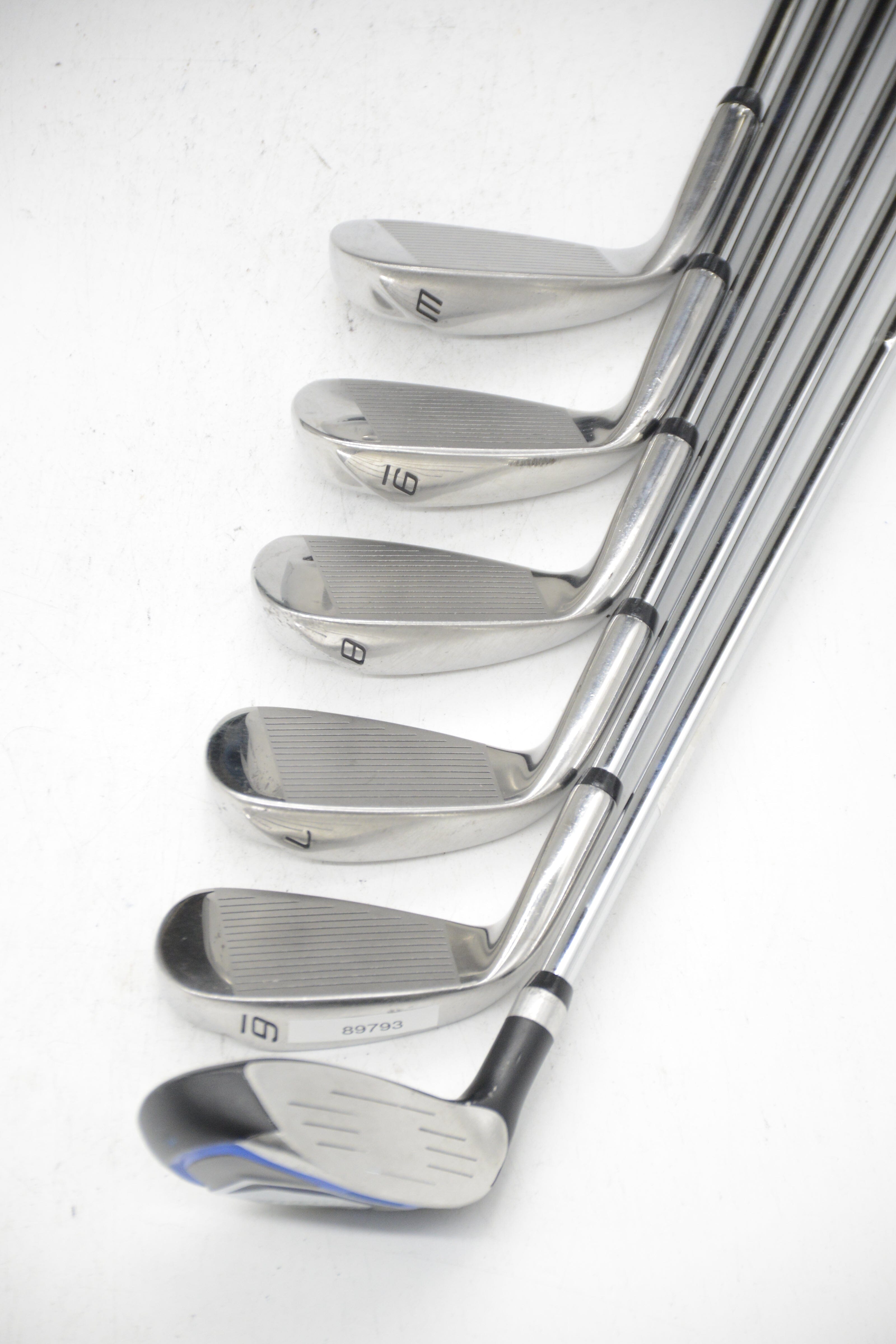 Top Flite Stainless 5-PW Iron Set R Flex Std Length Golf Clubs GolfRoots 