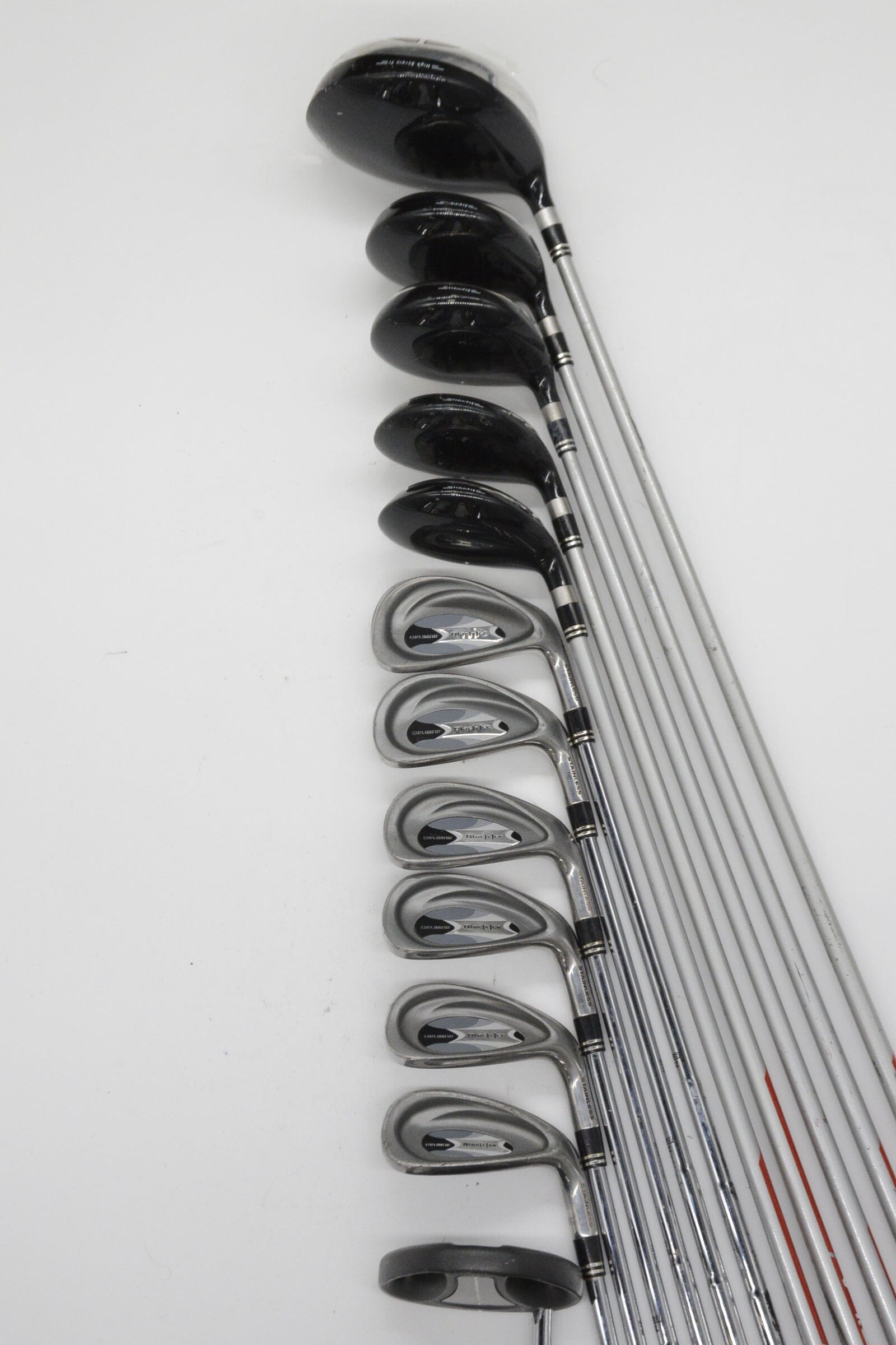 Orlimar Black Ice Mixed Full Set S Flex -0.25" Golf Clubs GolfRoots 
