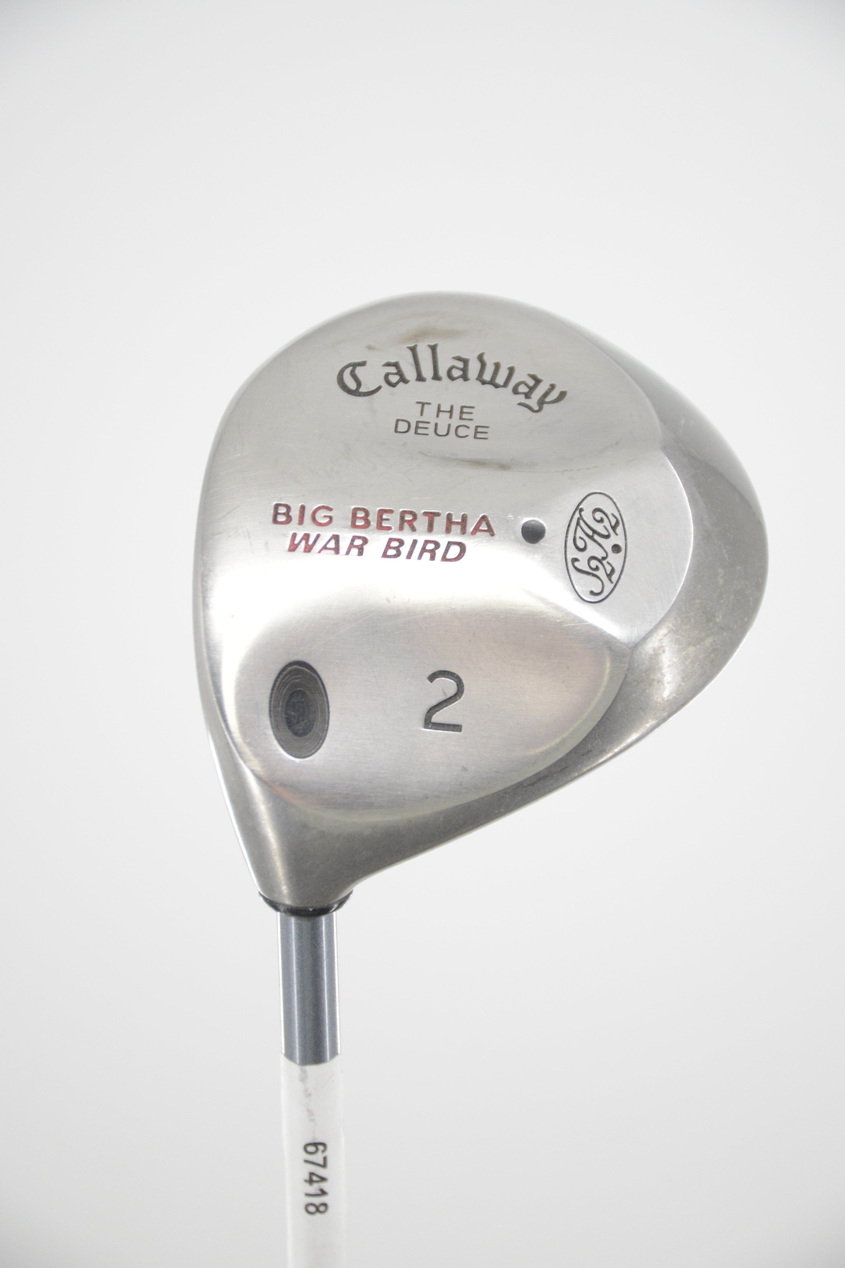 Lefty Callaway Big Bertha War Bird 2 Wood S Flex 43.5" Golf Clubs GolfRoots 