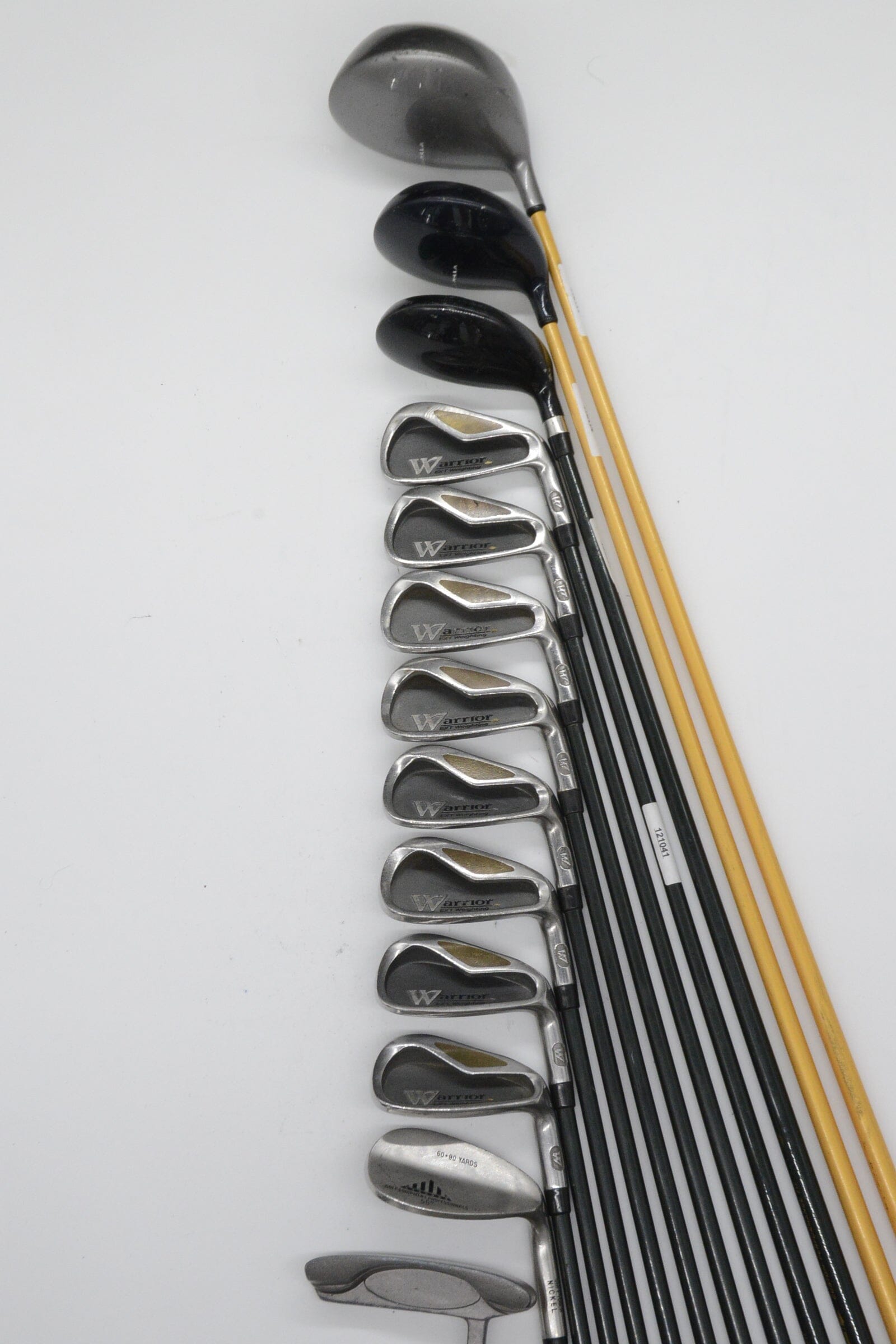 Warrior EXT Weighting Mixed Full Set S Flex Std Length Golf Clubs GolfRoots 